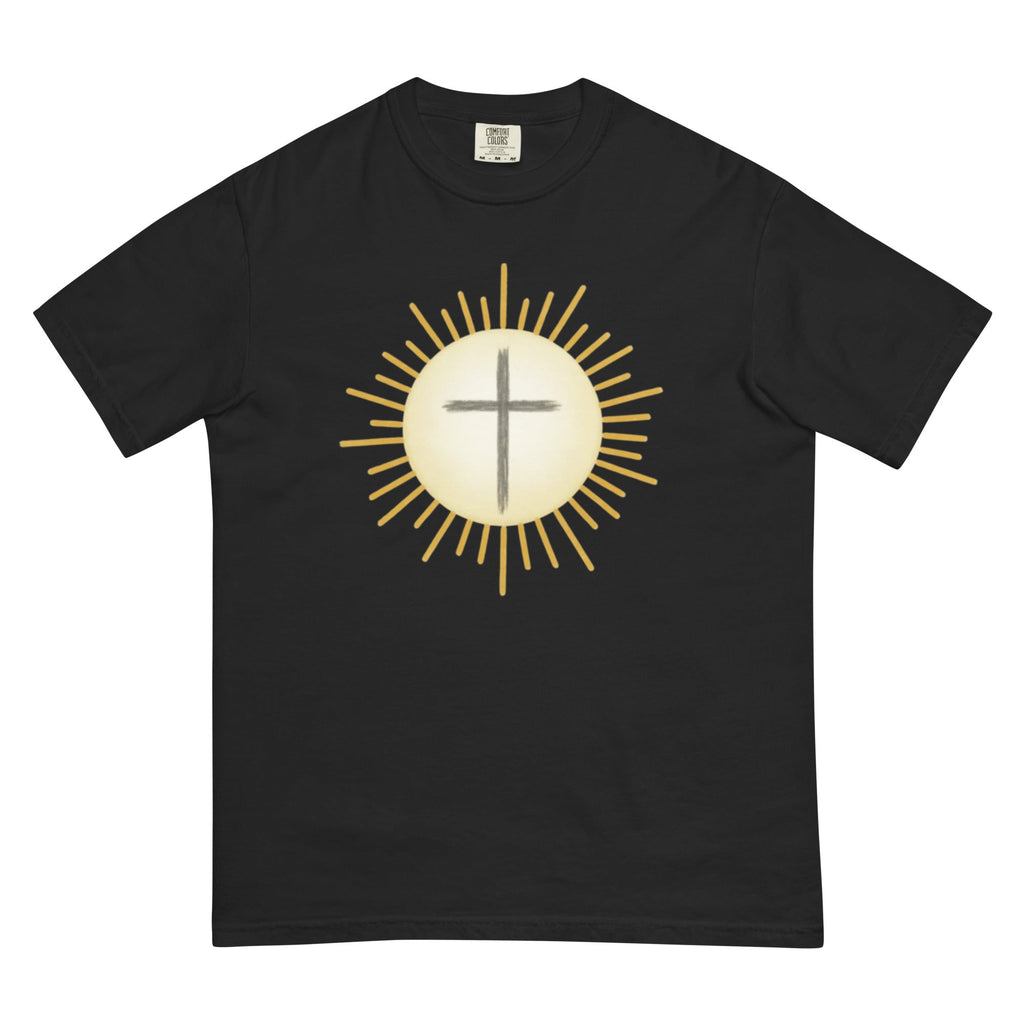 Centered In Light Garment Dyed Heavyweight T-Shirt
