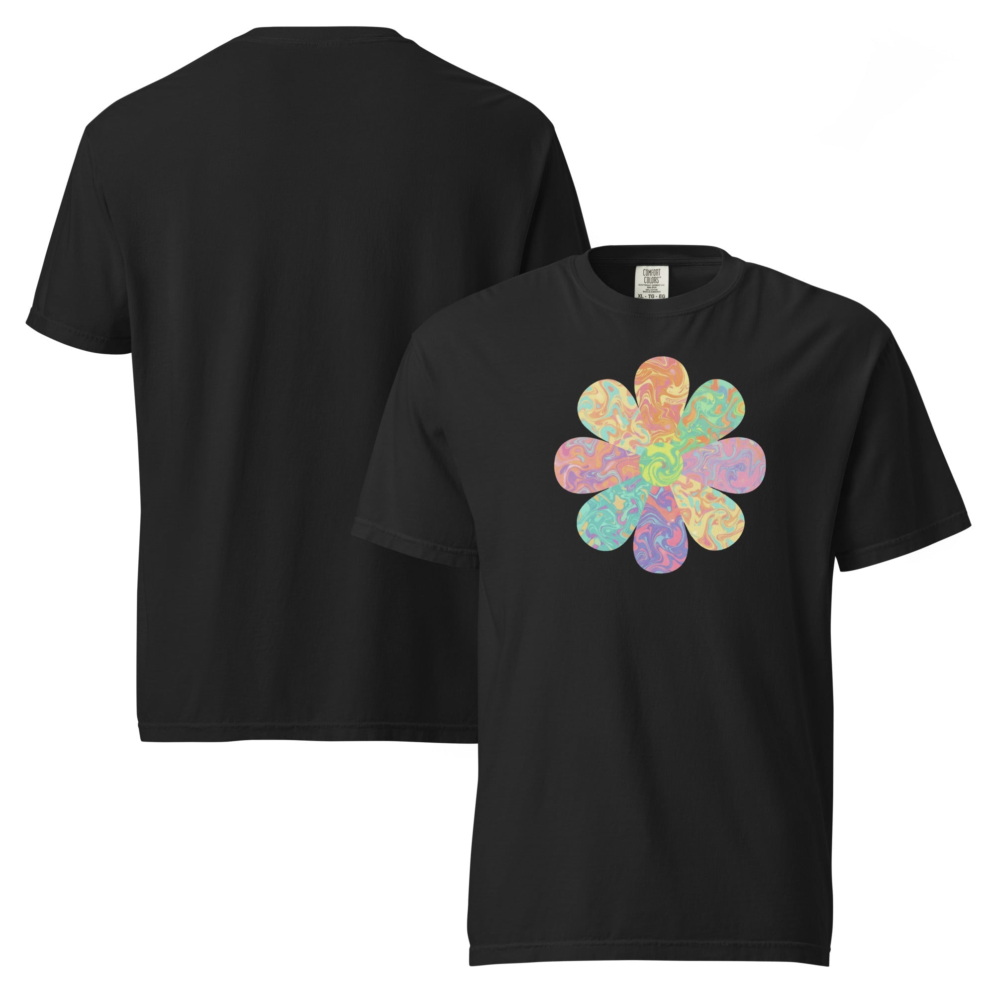 Retro Bloom Flower Power T-Shirt