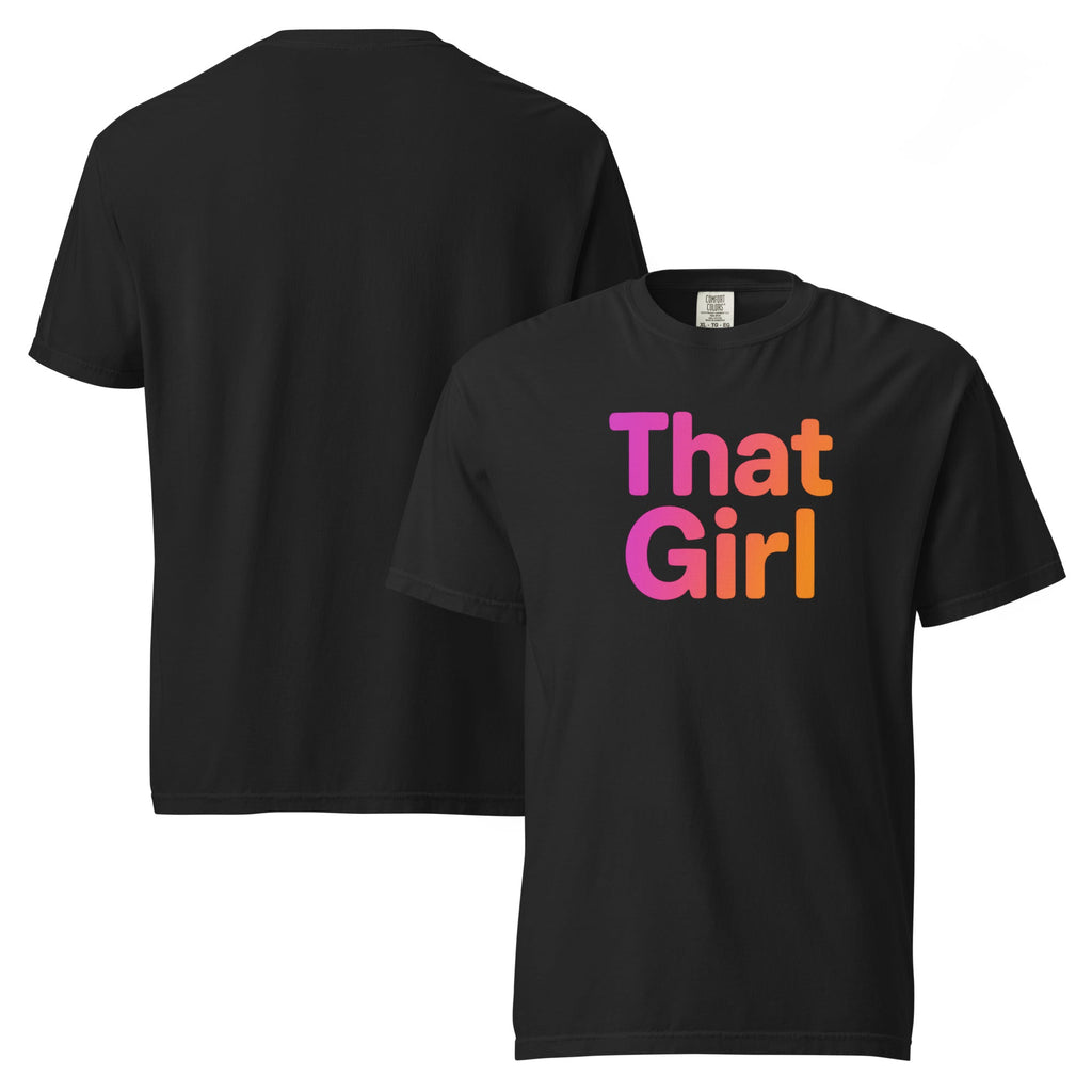 That Girl Garment Dyed Heavyweight Cotton T-Shirt
