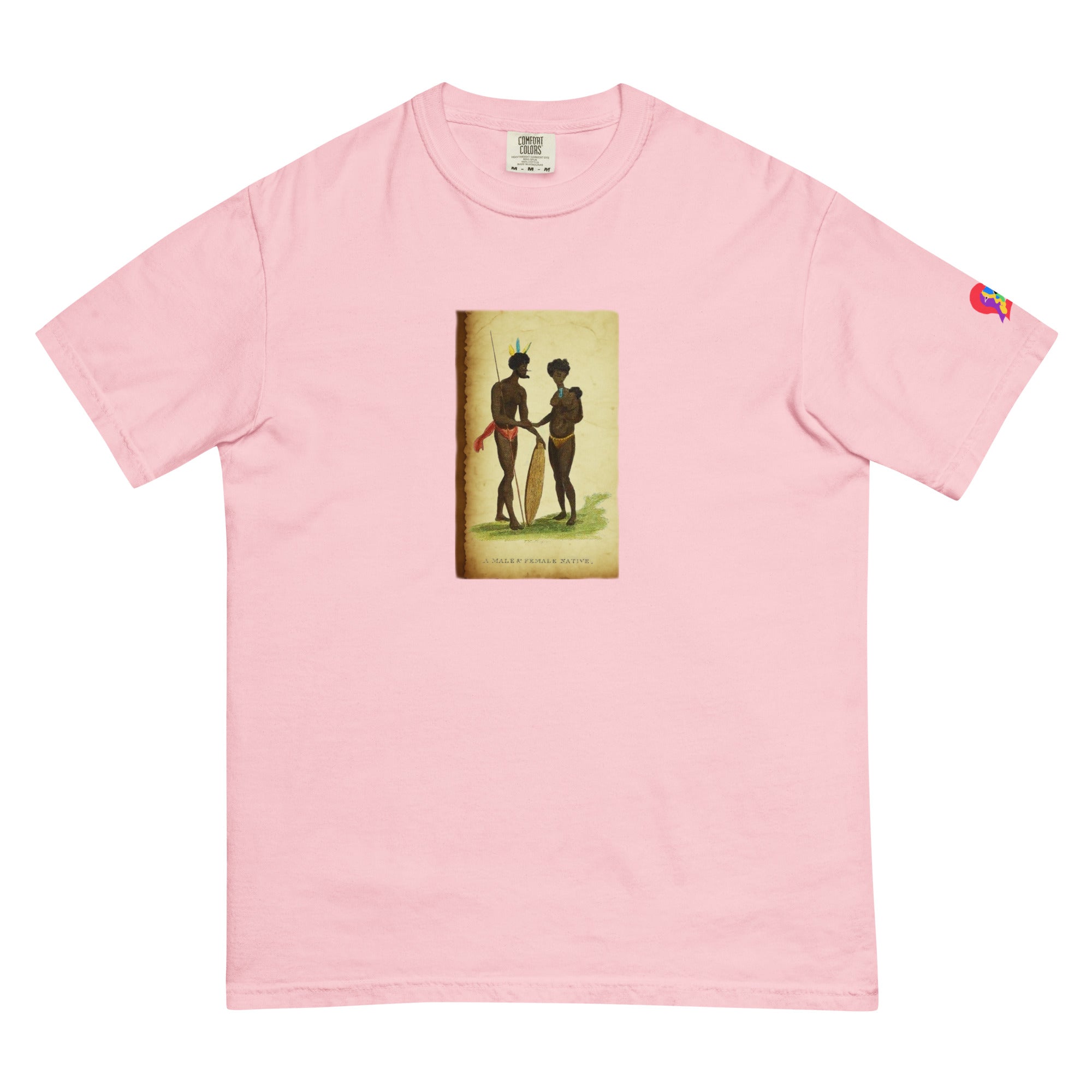 Unisex garment-dyed heavyweight t-shirt