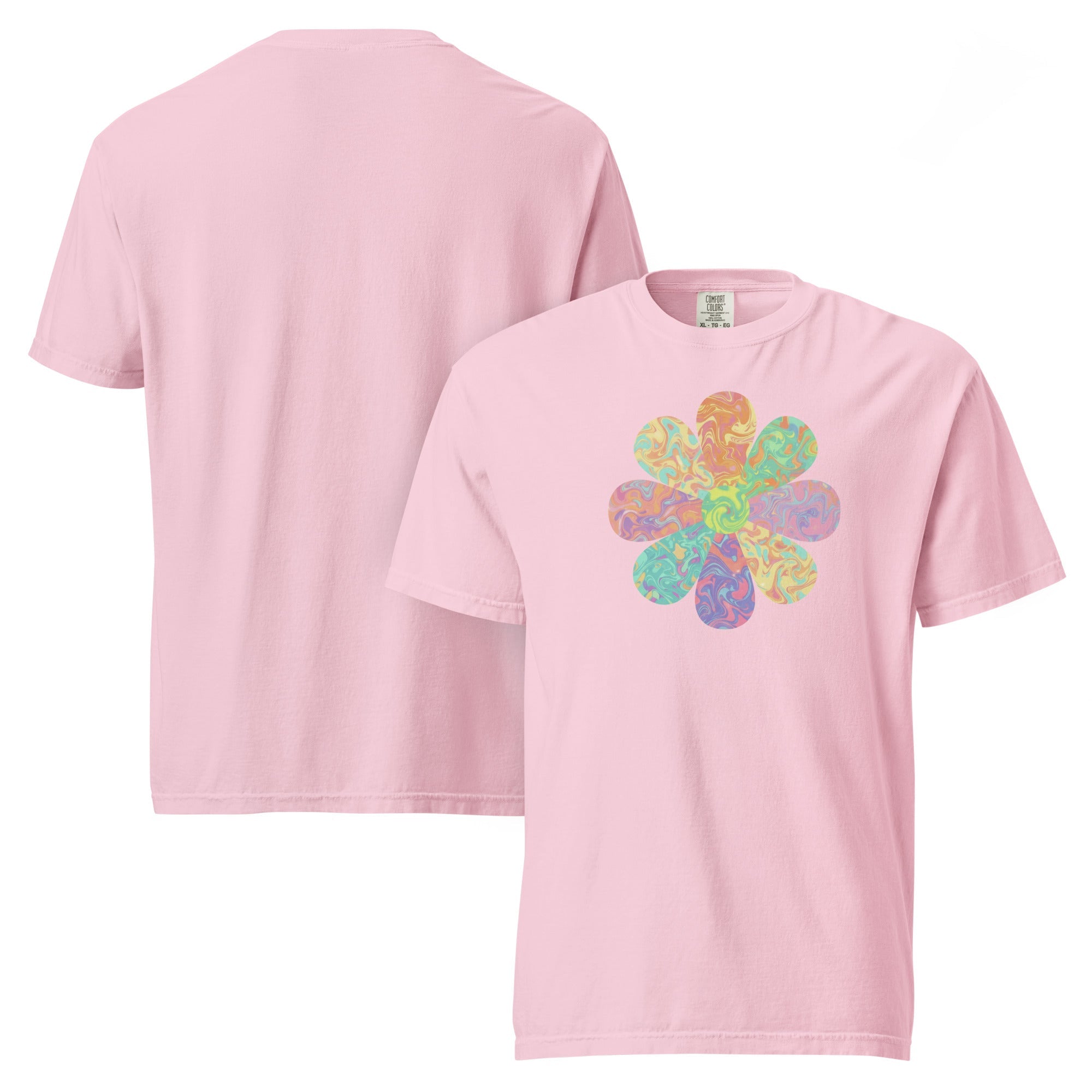 Retro Bloom Flower Power T-Shirt