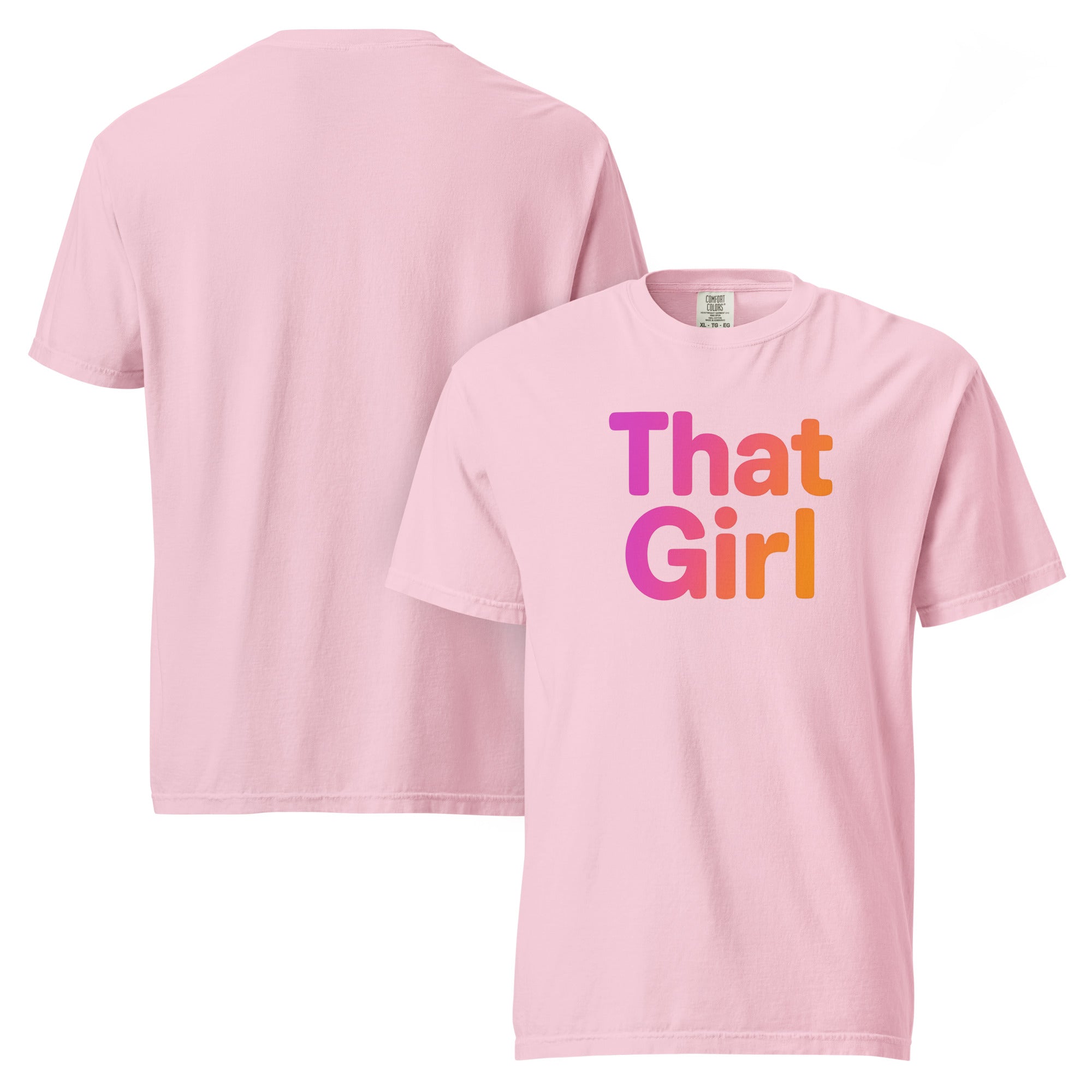 That Girl Garment Dyed Heavyweight Cotton T-Shirt
