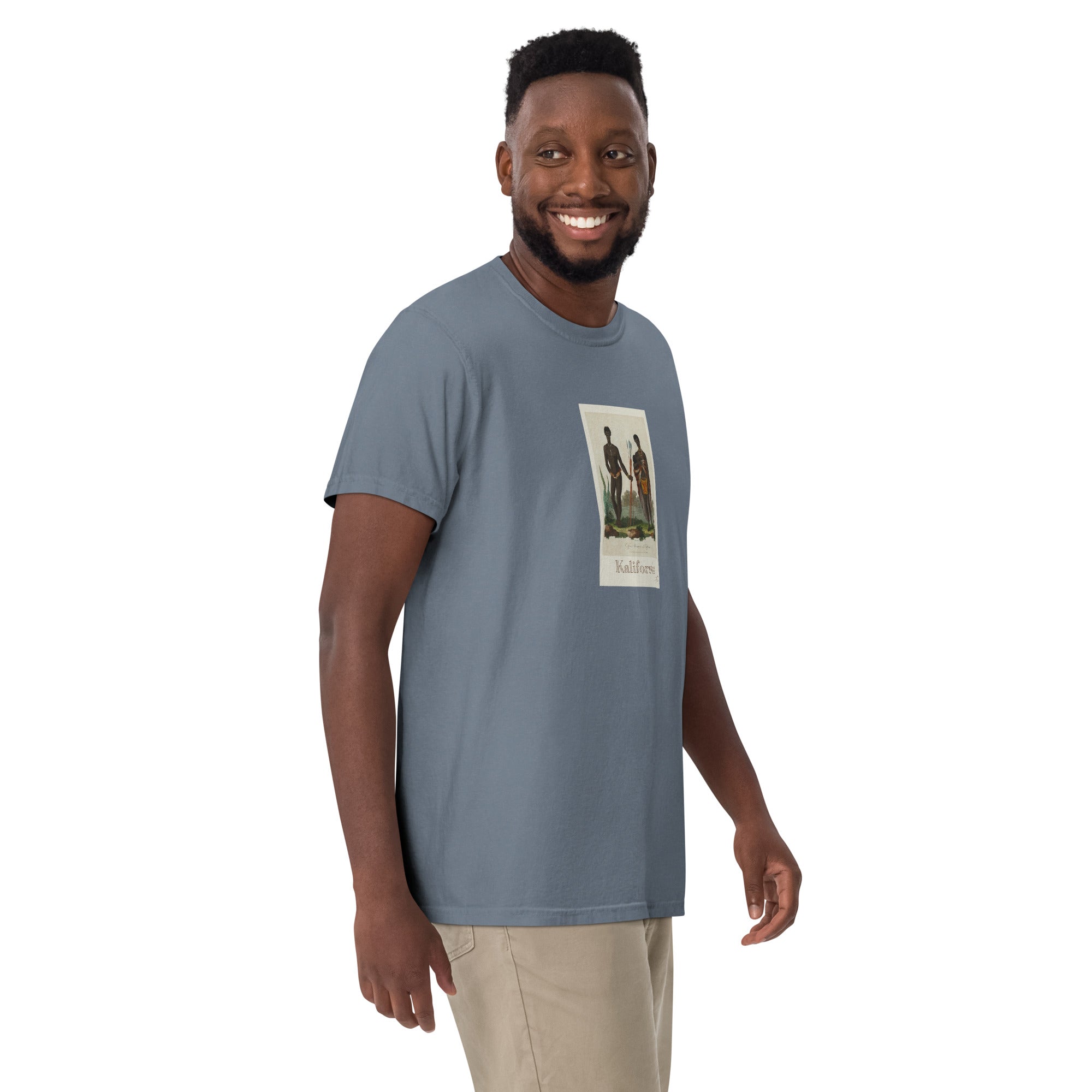 Kalifornia History of the Amaru Khans Unisex garment-dyed heavyweight t-shirt