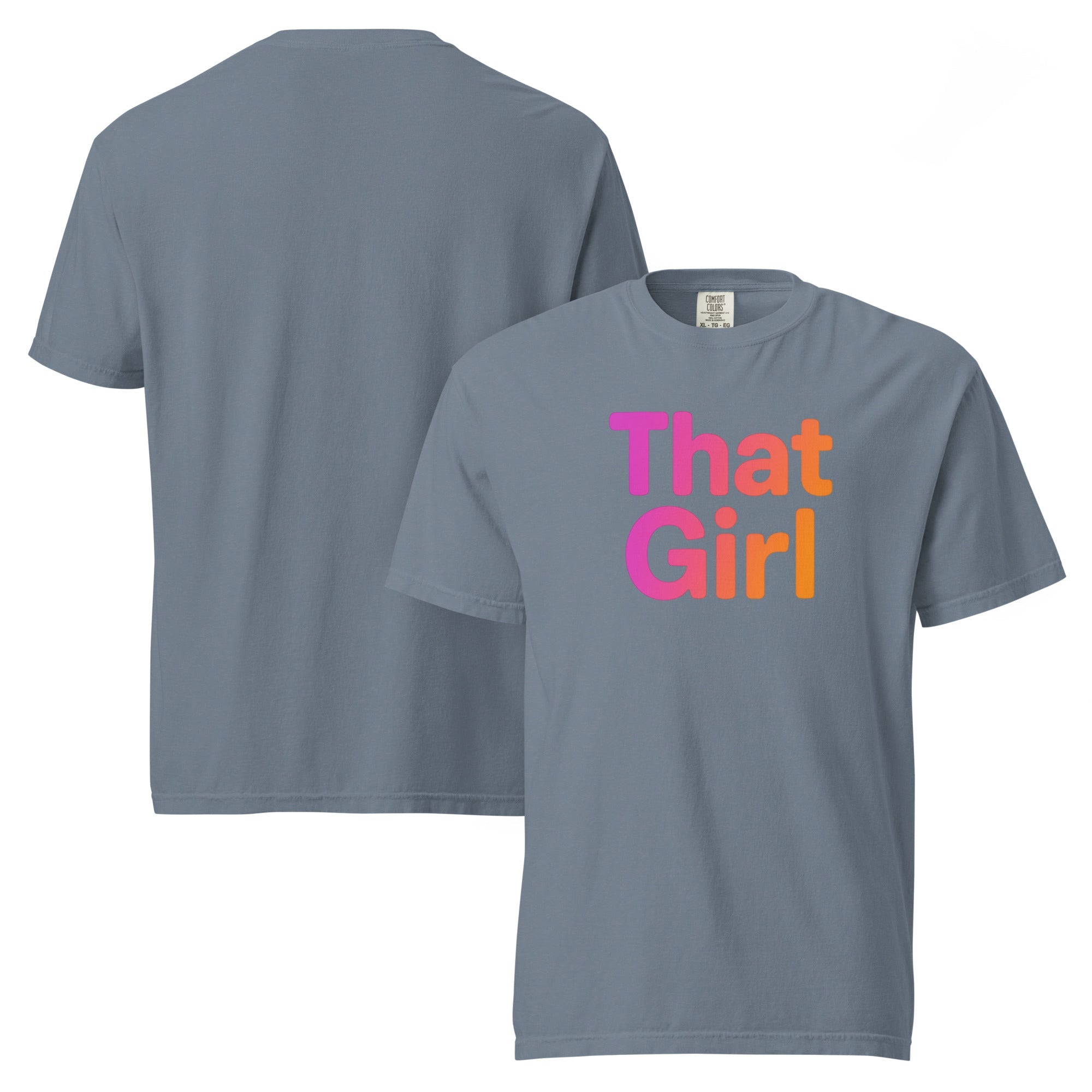 That Girl Garment Dyed Heavyweight Cotton T-Shirt