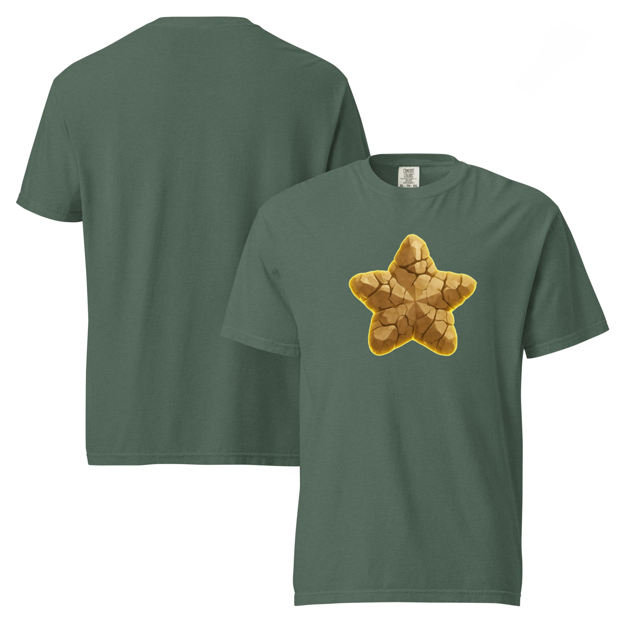 Shattered Glow Rockstar Cotton T-Shirt