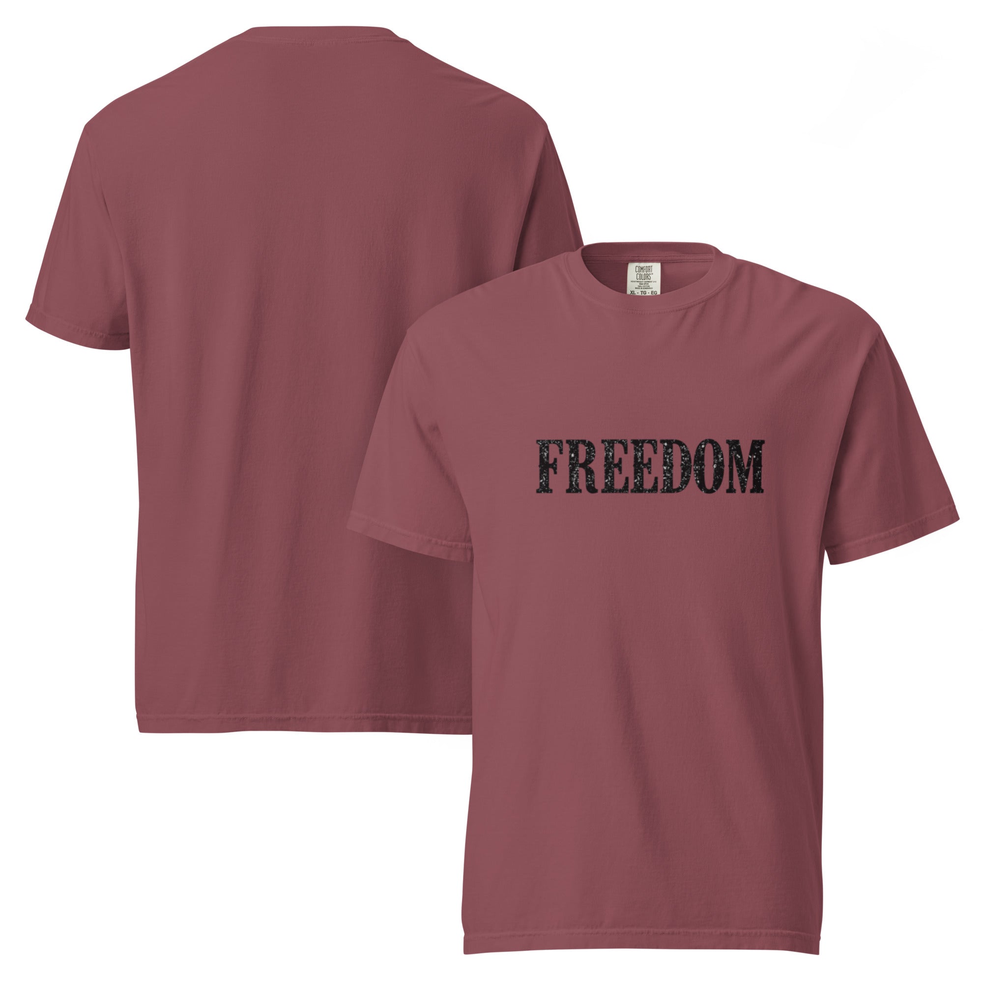 FREEDOM Garment Dyed Heavyweight T-Shirt