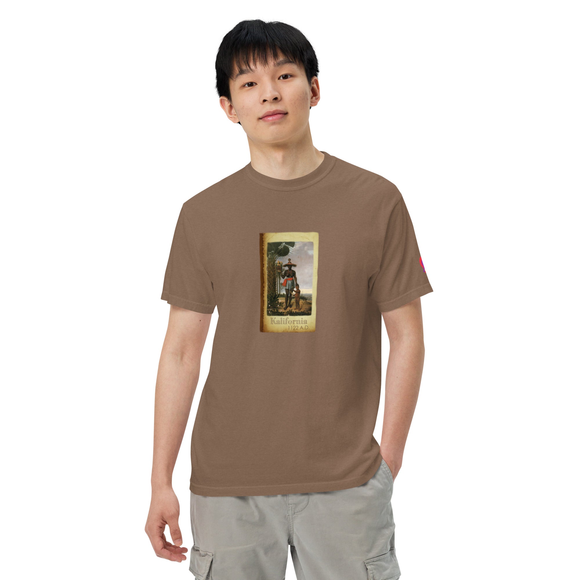 Amaru Khans of California Unisex garment-dyed heavyweight t-shirt