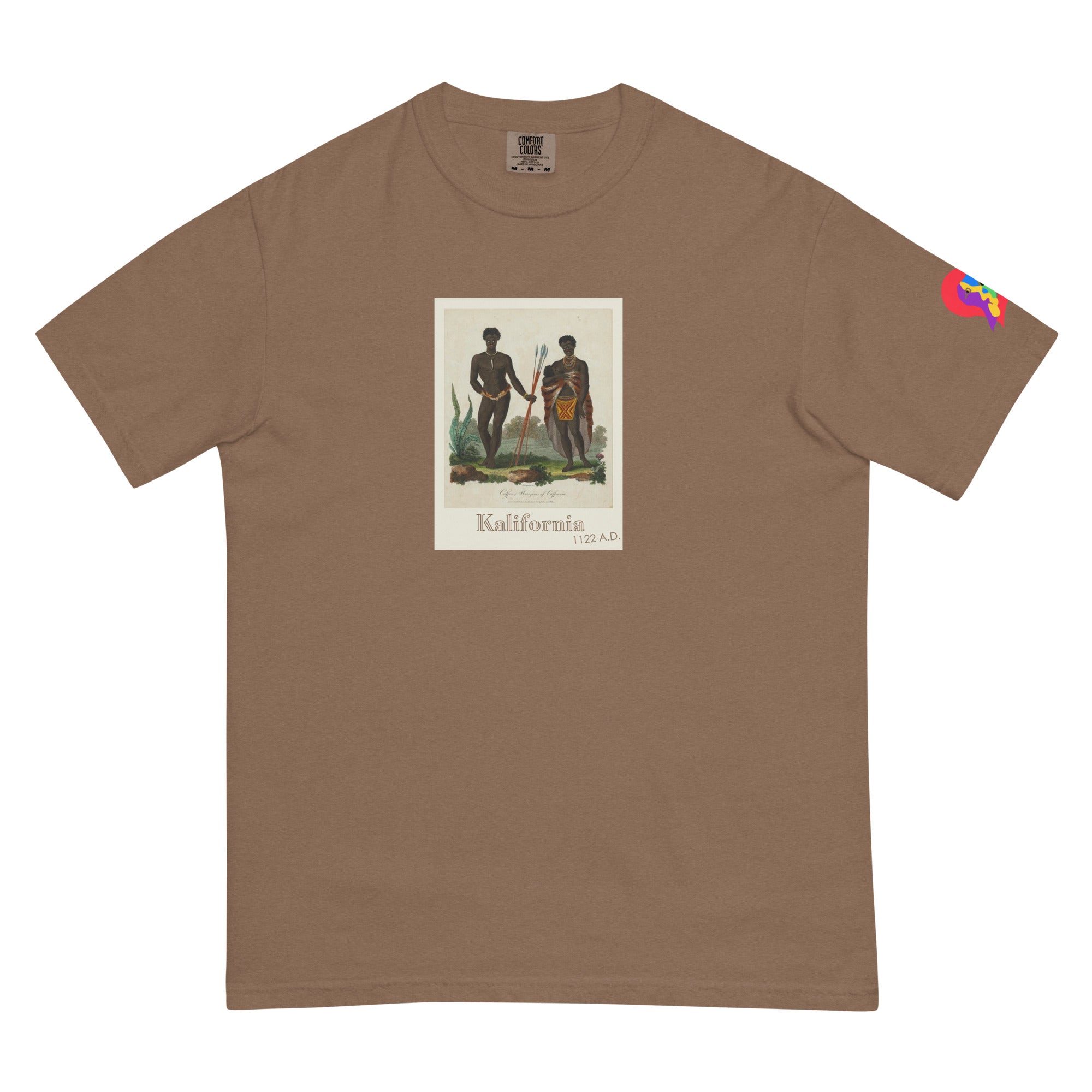 Kalifornia History of the Amaru Khans Unisex garment-dyed heavyweight t-shirt