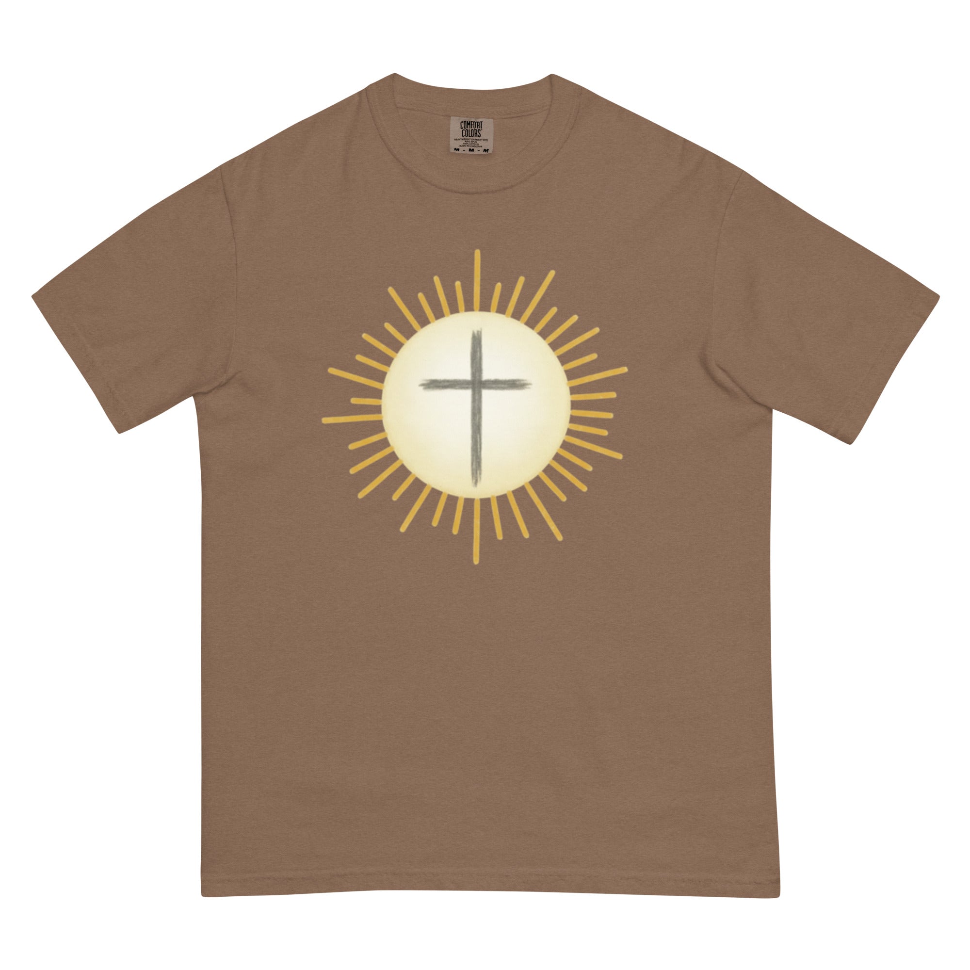 Centered In Light Garment Dyed Heavyweight T-Shirt