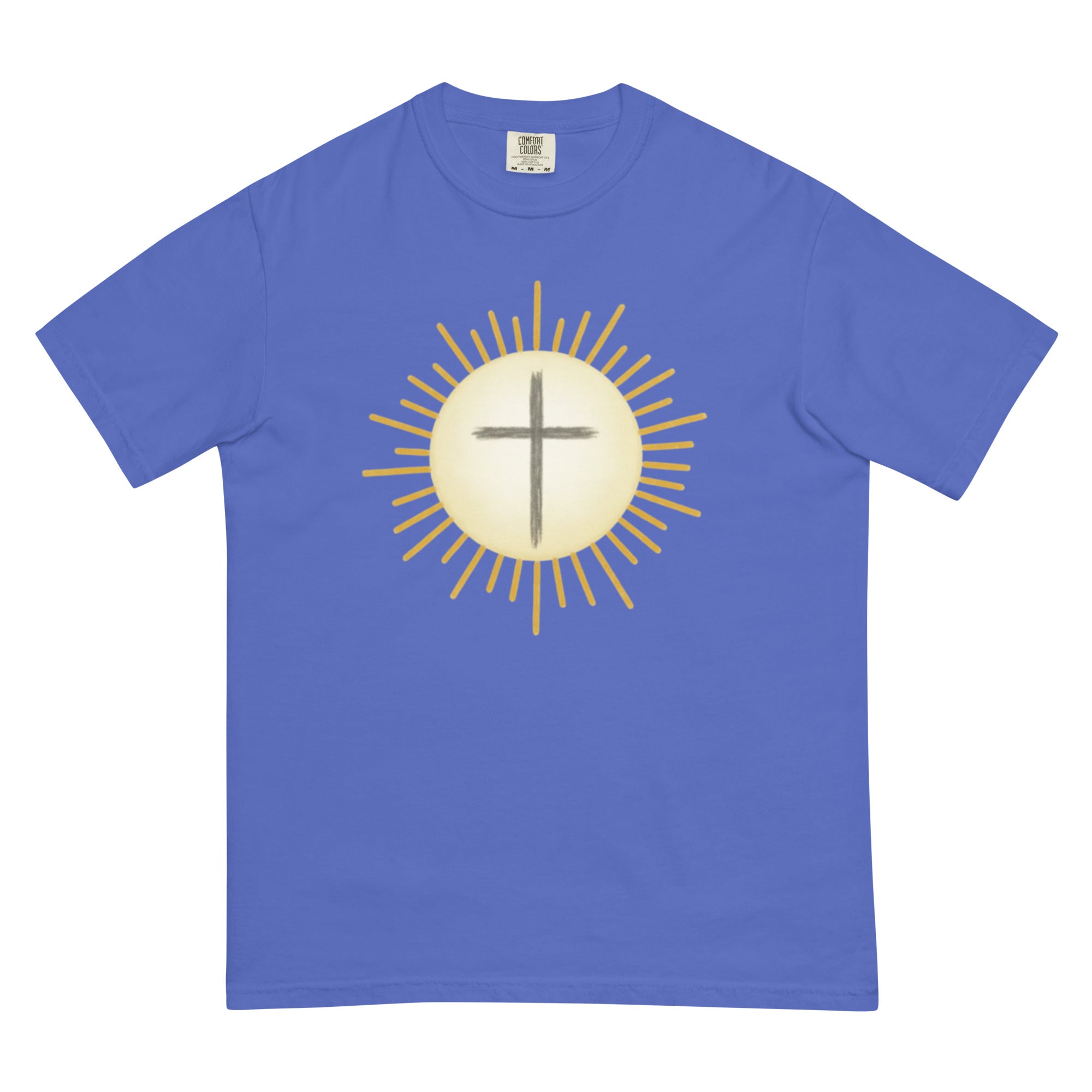 Centered In Light Garment Dyed Heavyweight T-Shirt