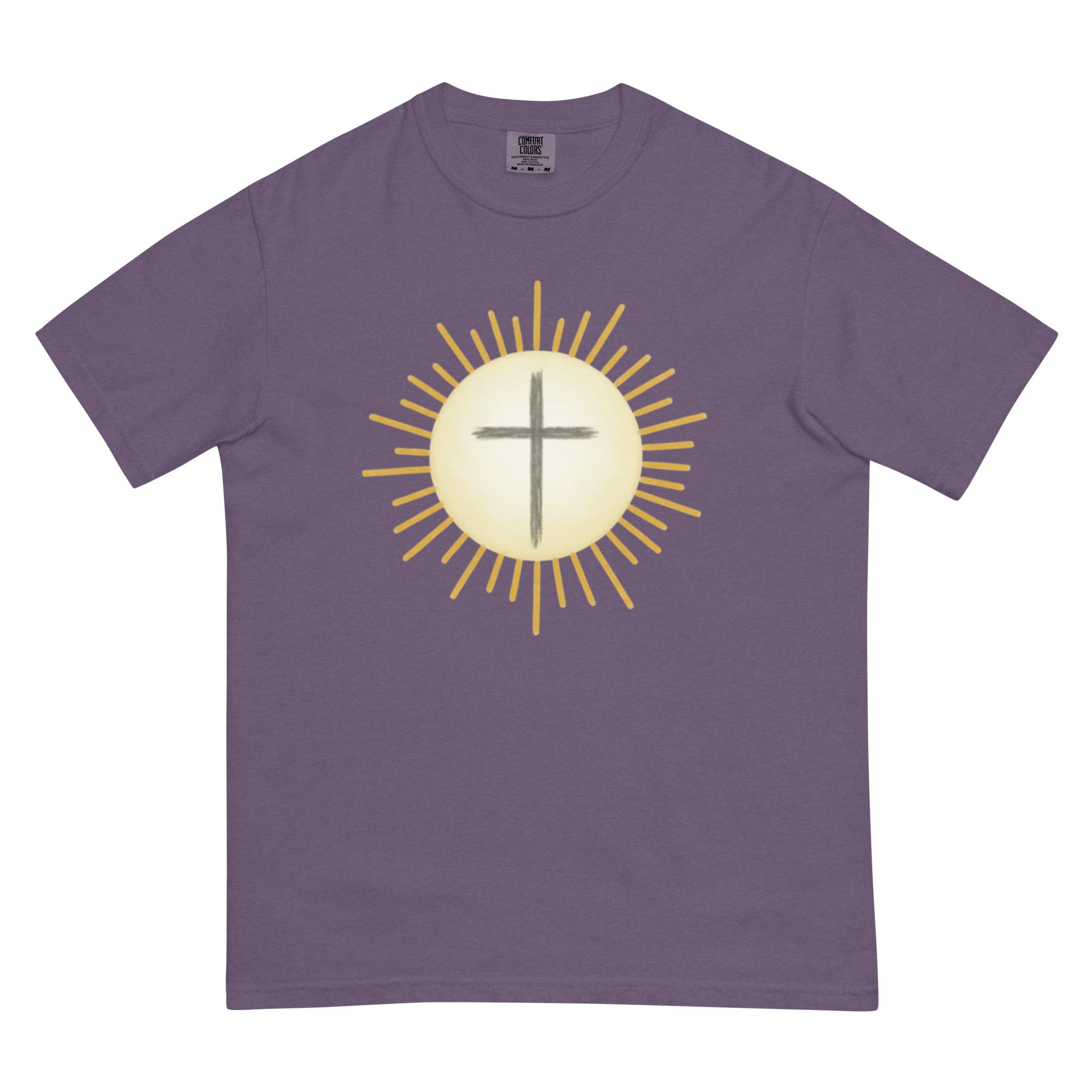 Centered In Light Garment Dyed Heavyweight T-Shirt