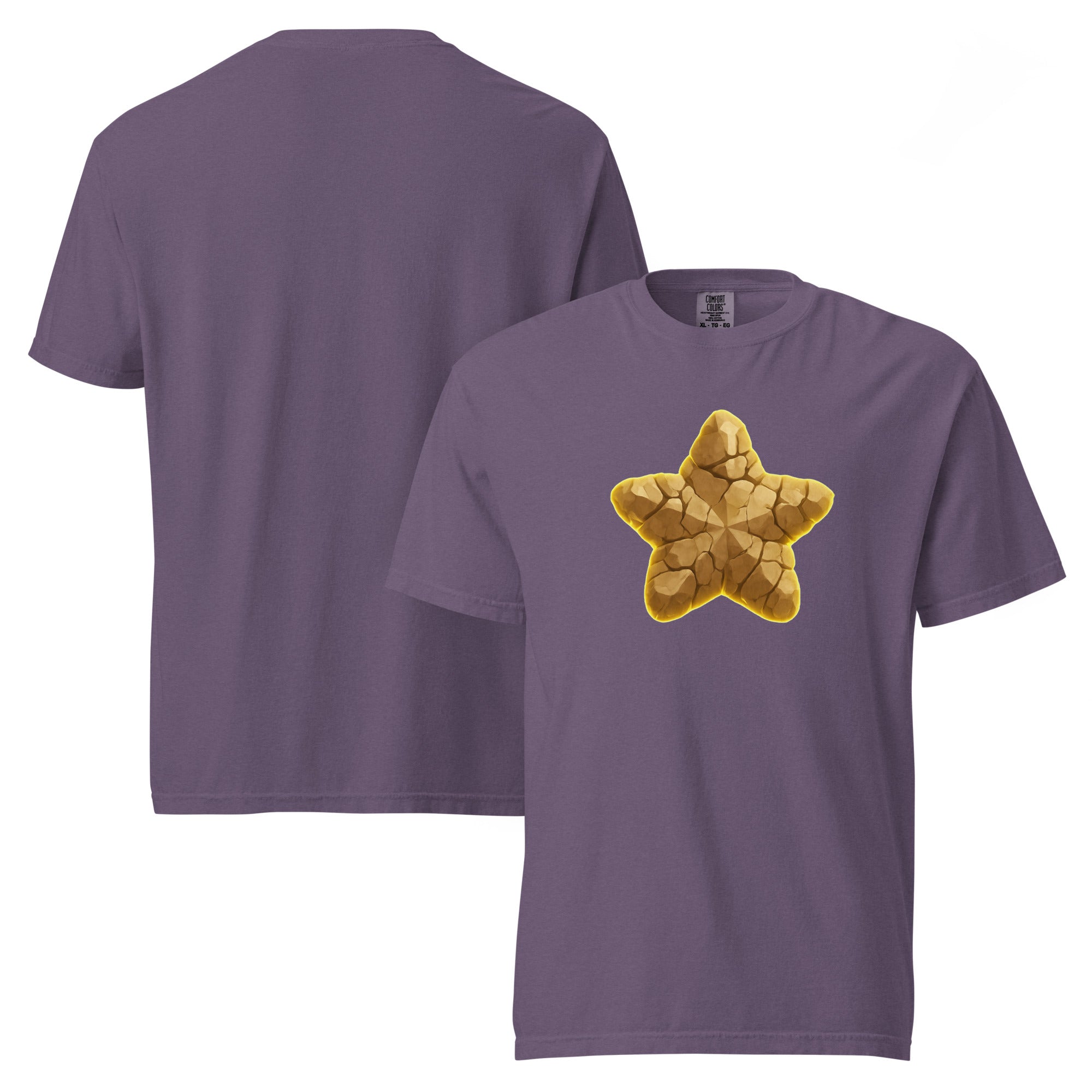 Shattered Glow Rockstar Cotton T-Shirt