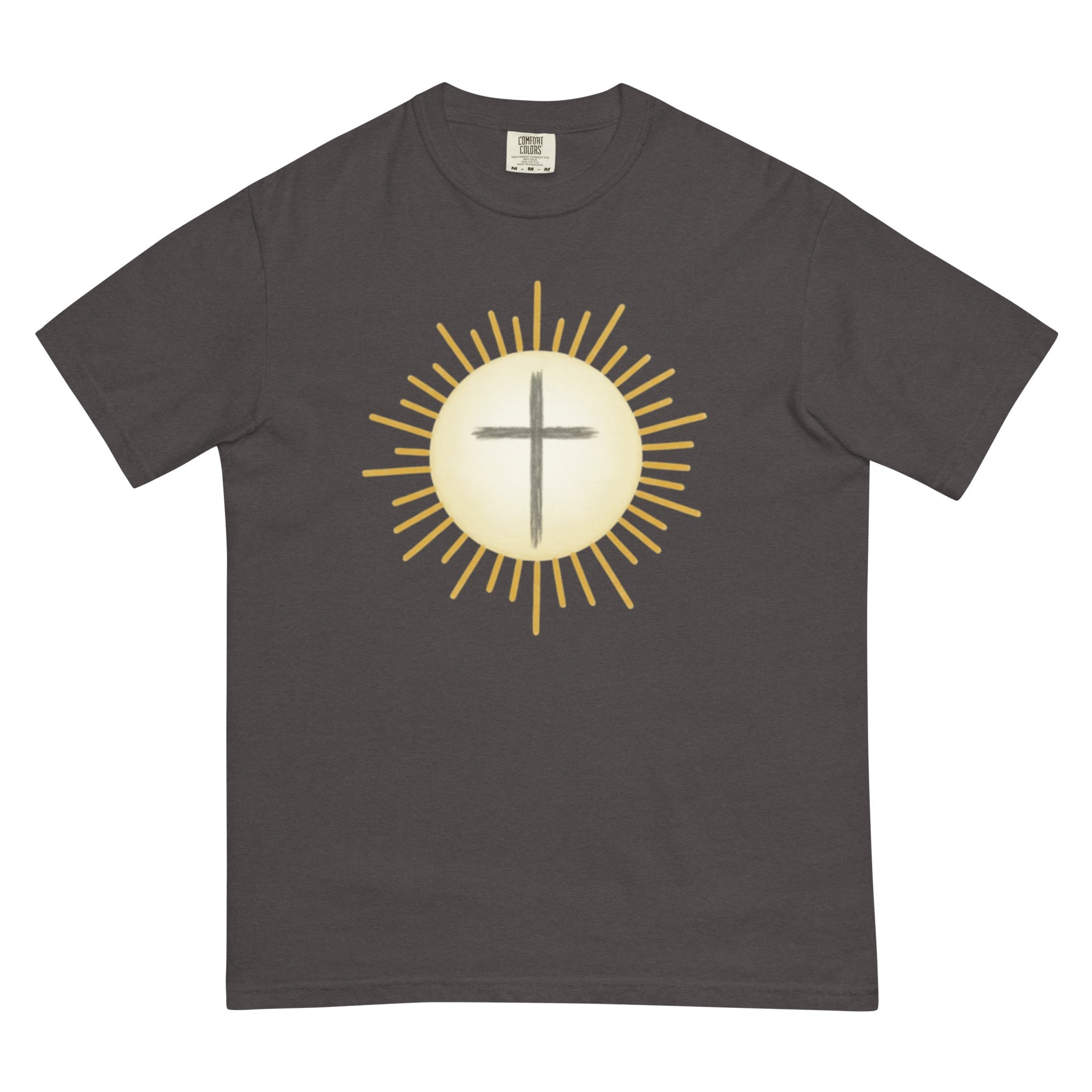 Centered In Light Garment Dyed Heavyweight T-Shirt