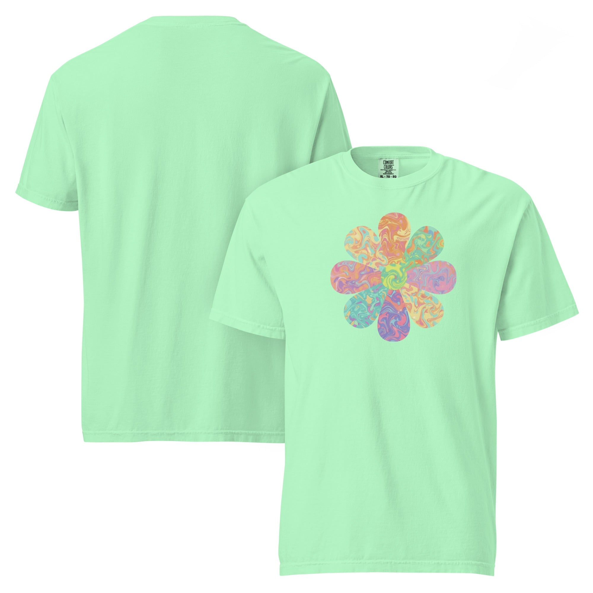 Retro Bloom Flower Power T-Shirt