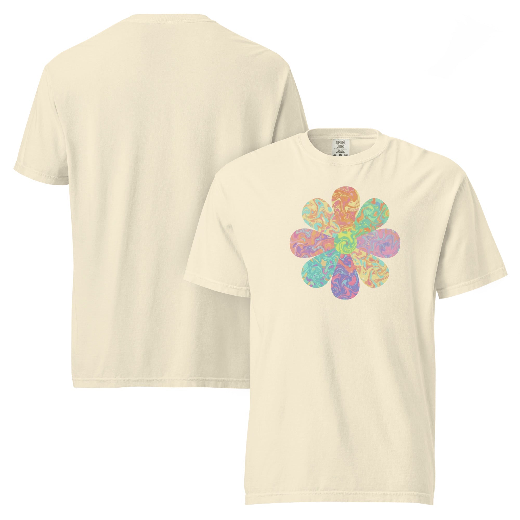 Retro Bloom Flower Power T-Shirt