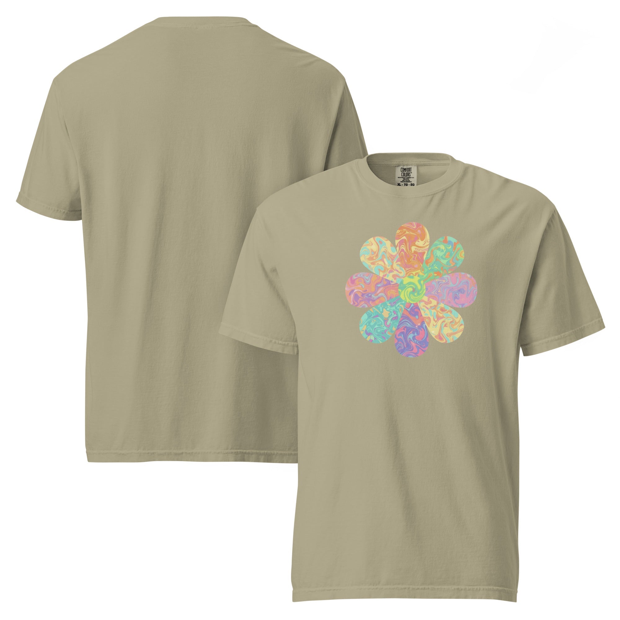 Retro Bloom Flower Power T-Shirt