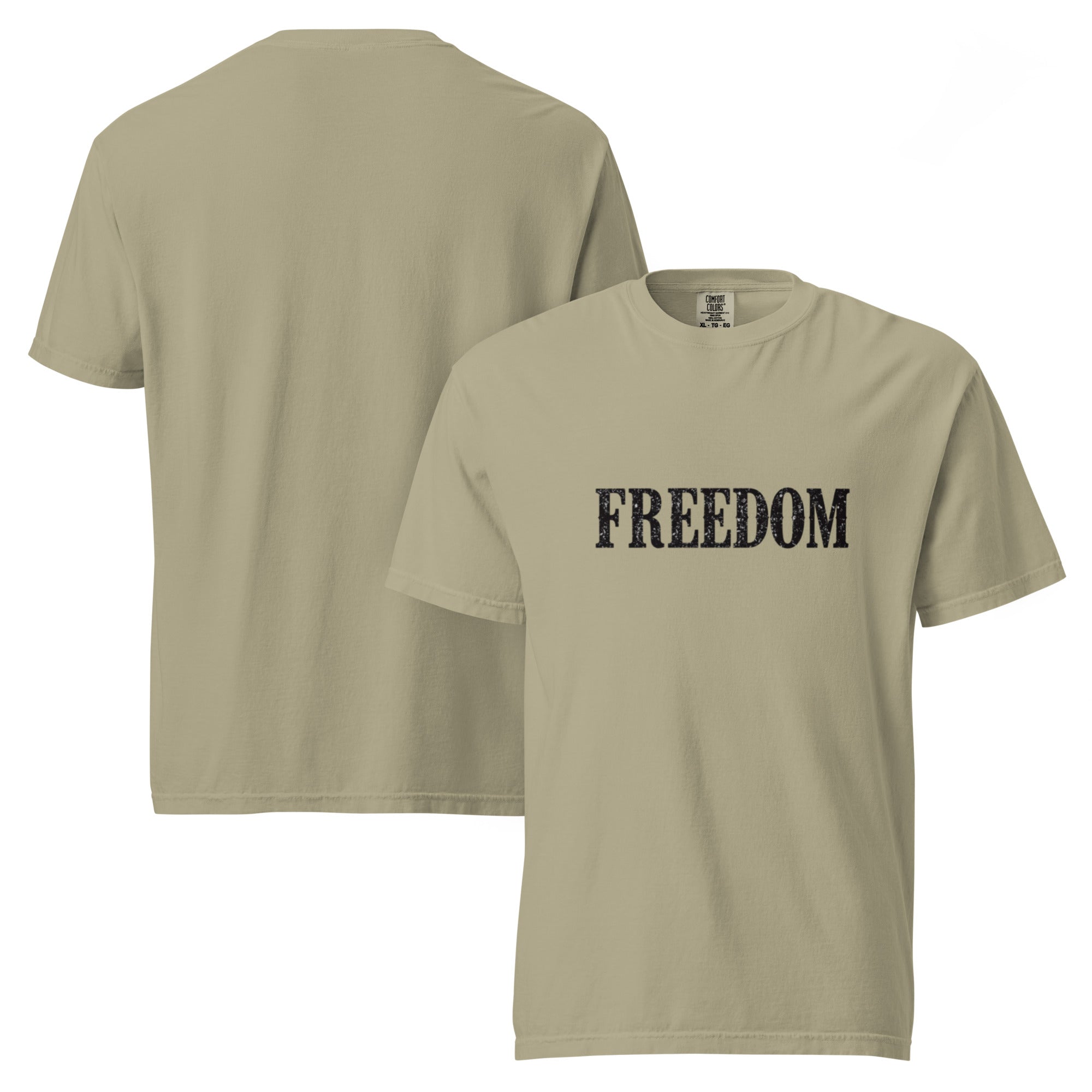FREEDOM Garment Dyed Heavyweight T-Shirt