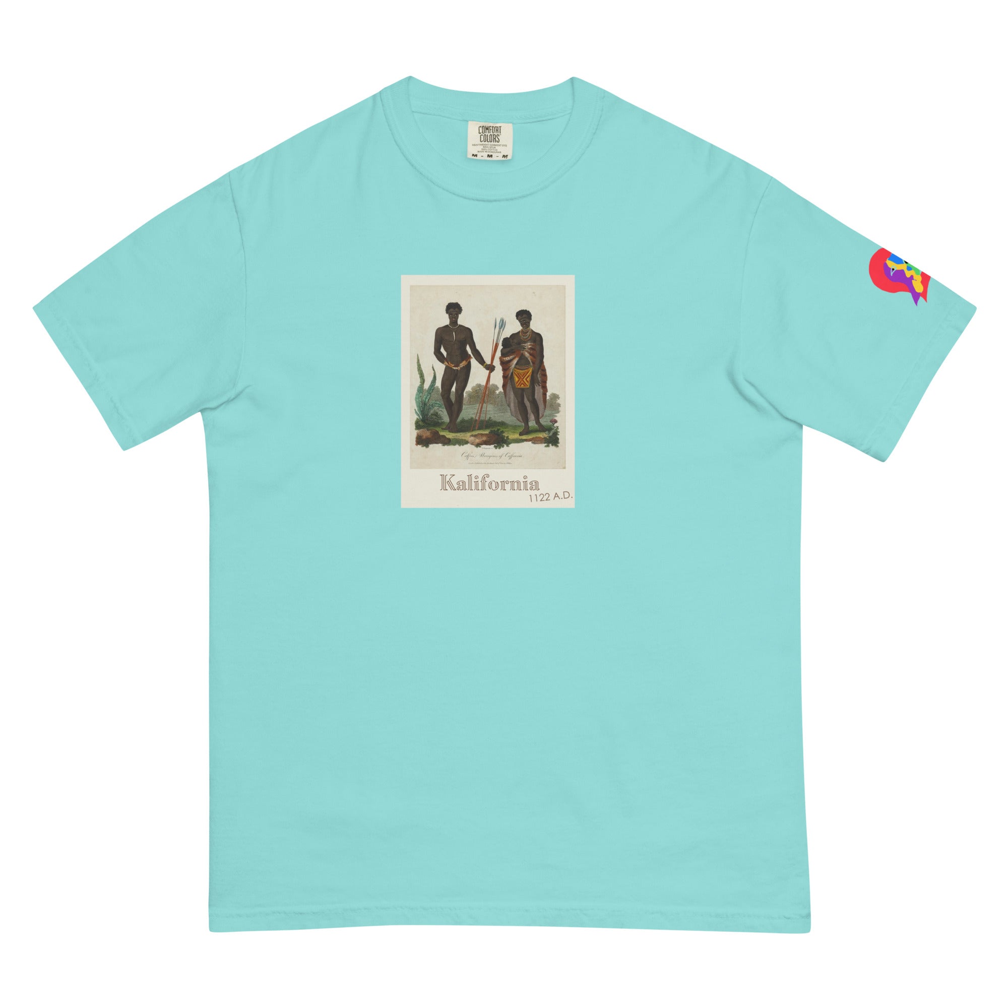 Kalifornia History of the Amaru Khans Unisex garment-dyed heavyweight t-shirt