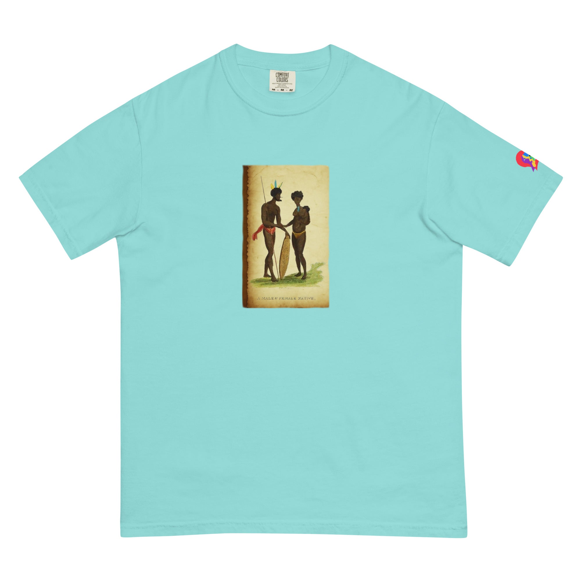 Unisex garment-dyed heavyweight t-shirt