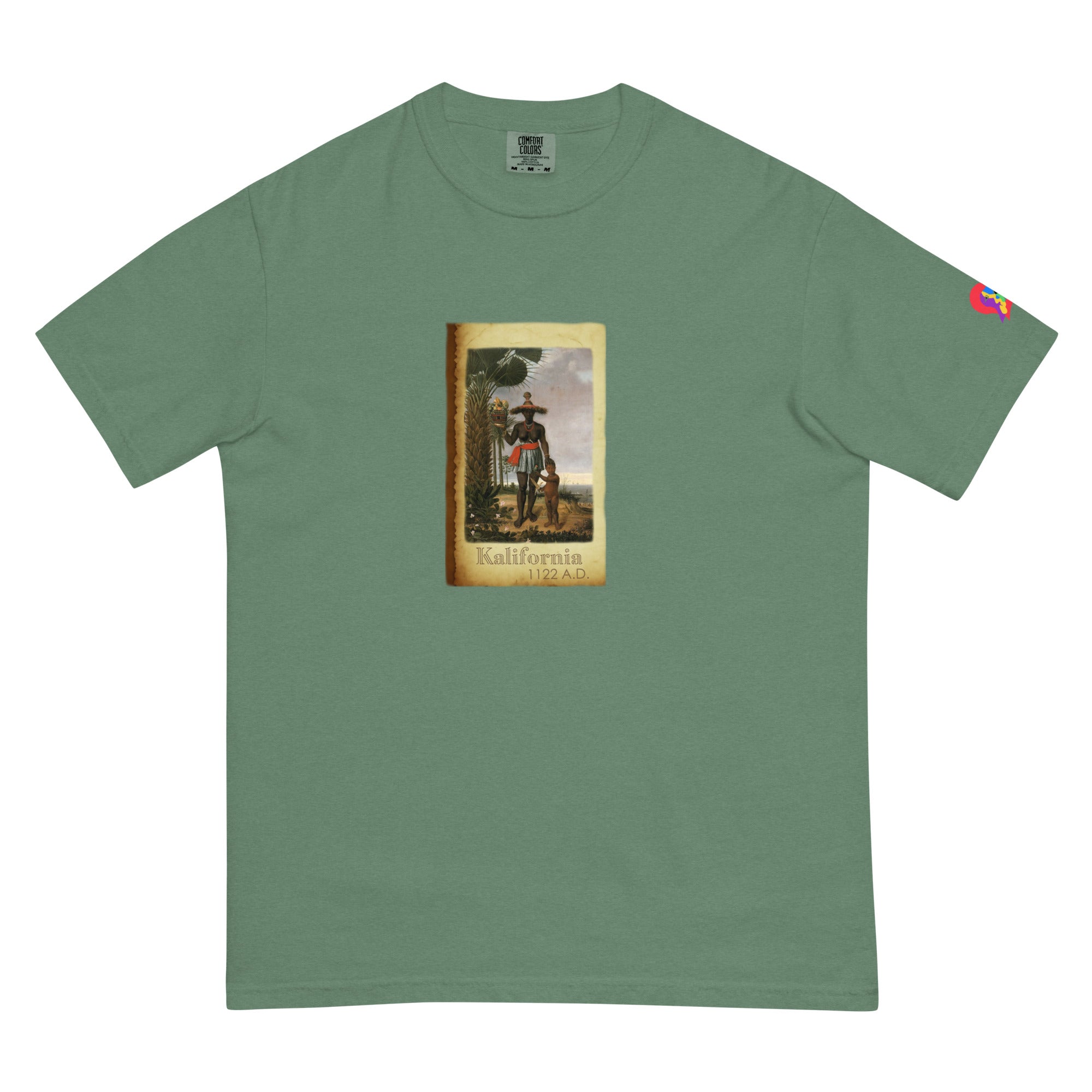 Amaru Khans of California Unisex garment-dyed heavyweight t-shirt