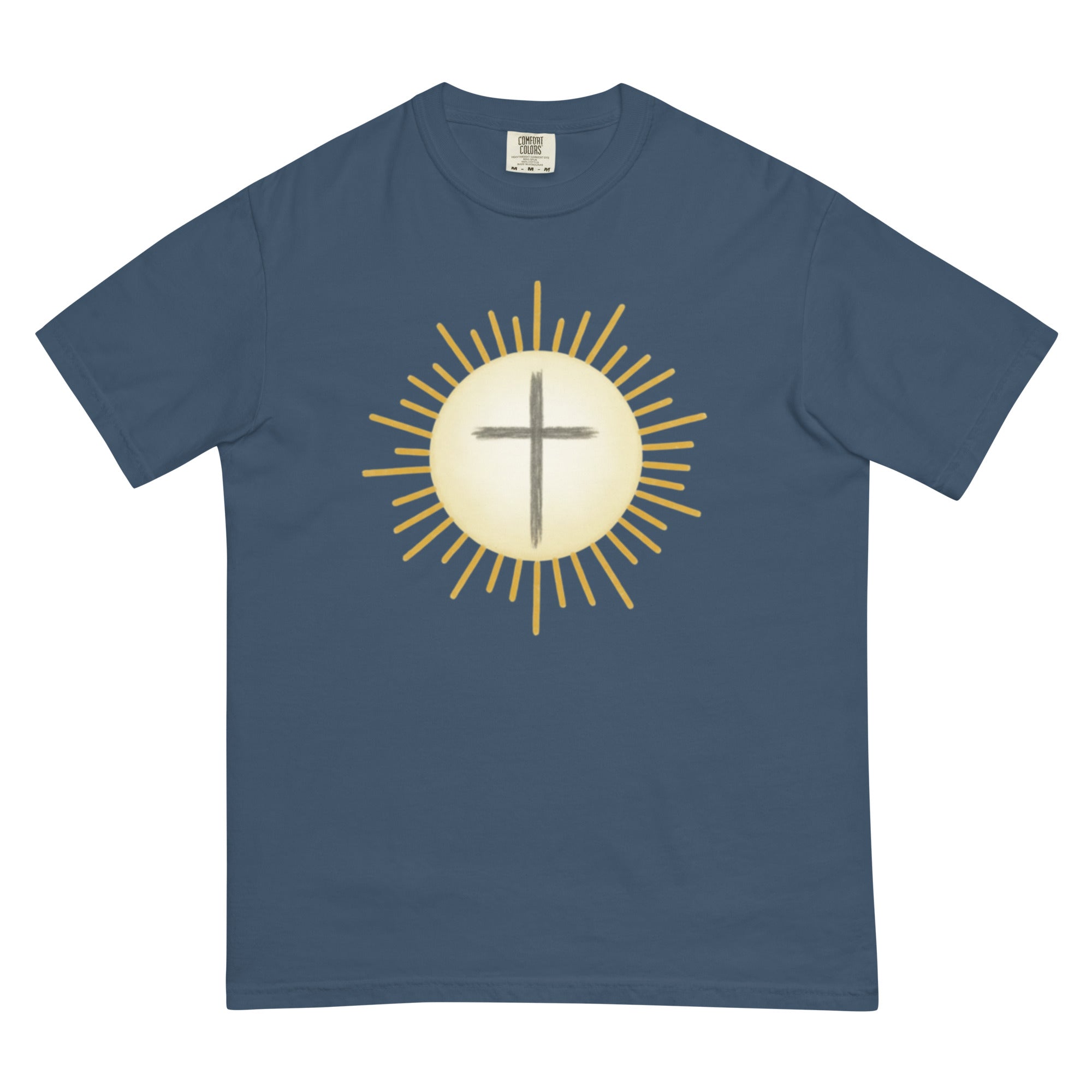 Centered In Light Garment Dyed Heavyweight T-Shirt