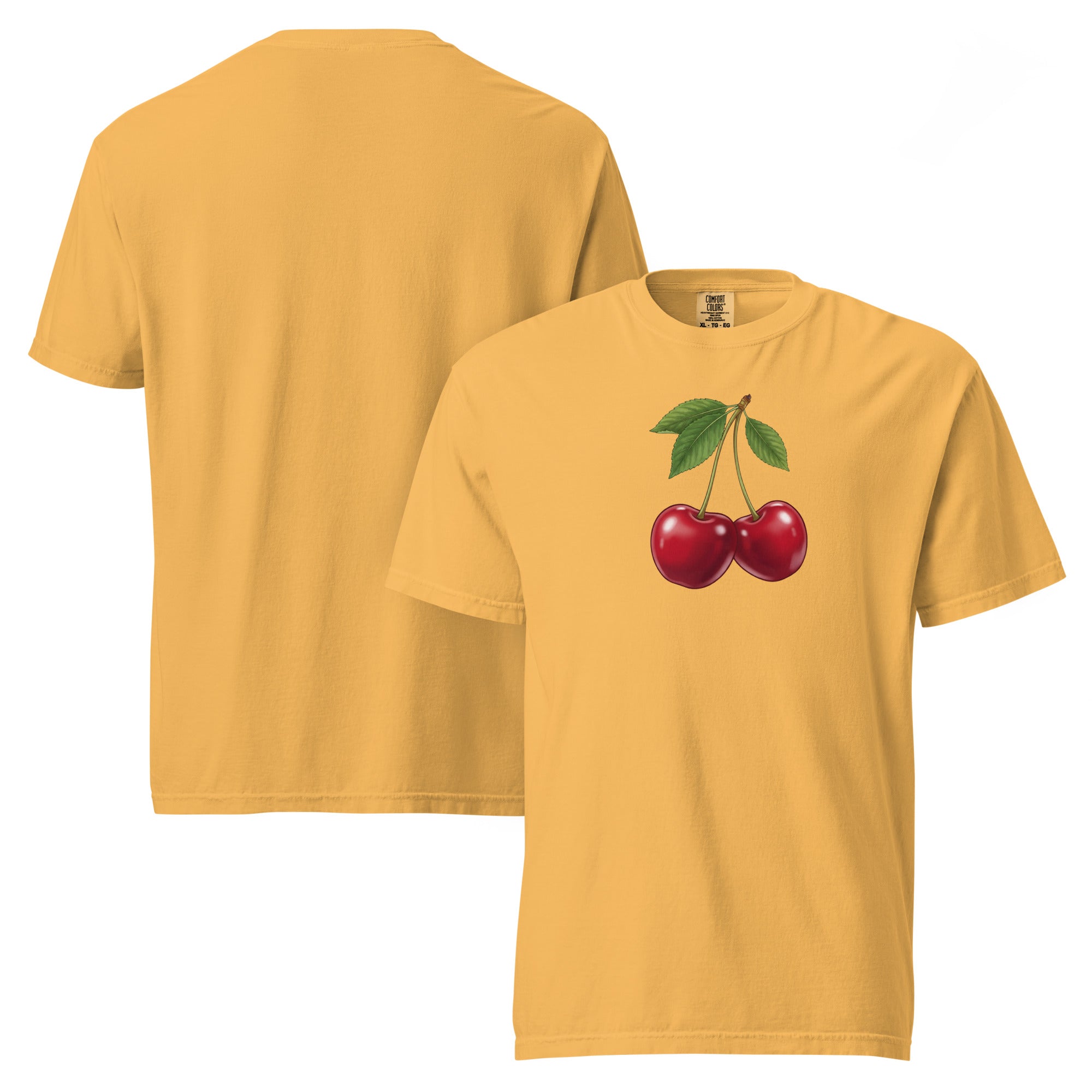 Crimson Cherrie Cotton T-Shirt