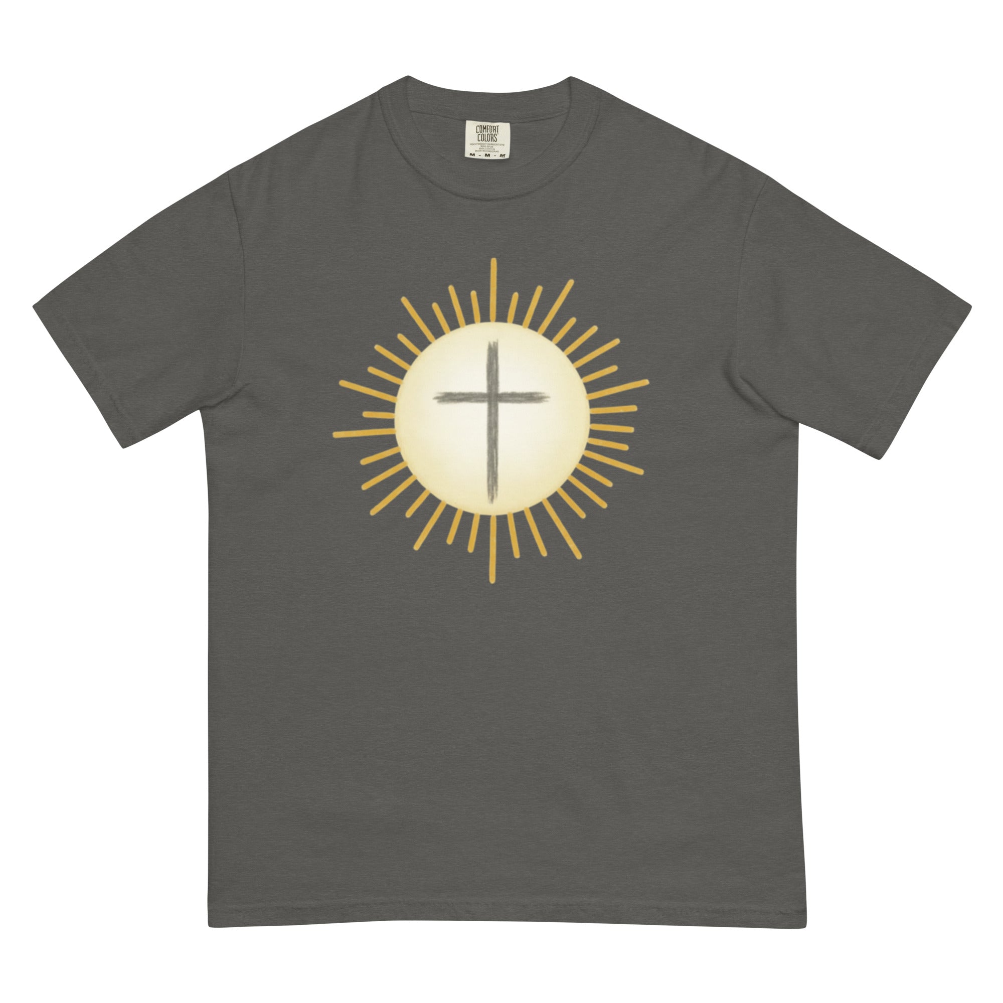 Centered In Light Garment Dyed Heavyweight T-Shirt