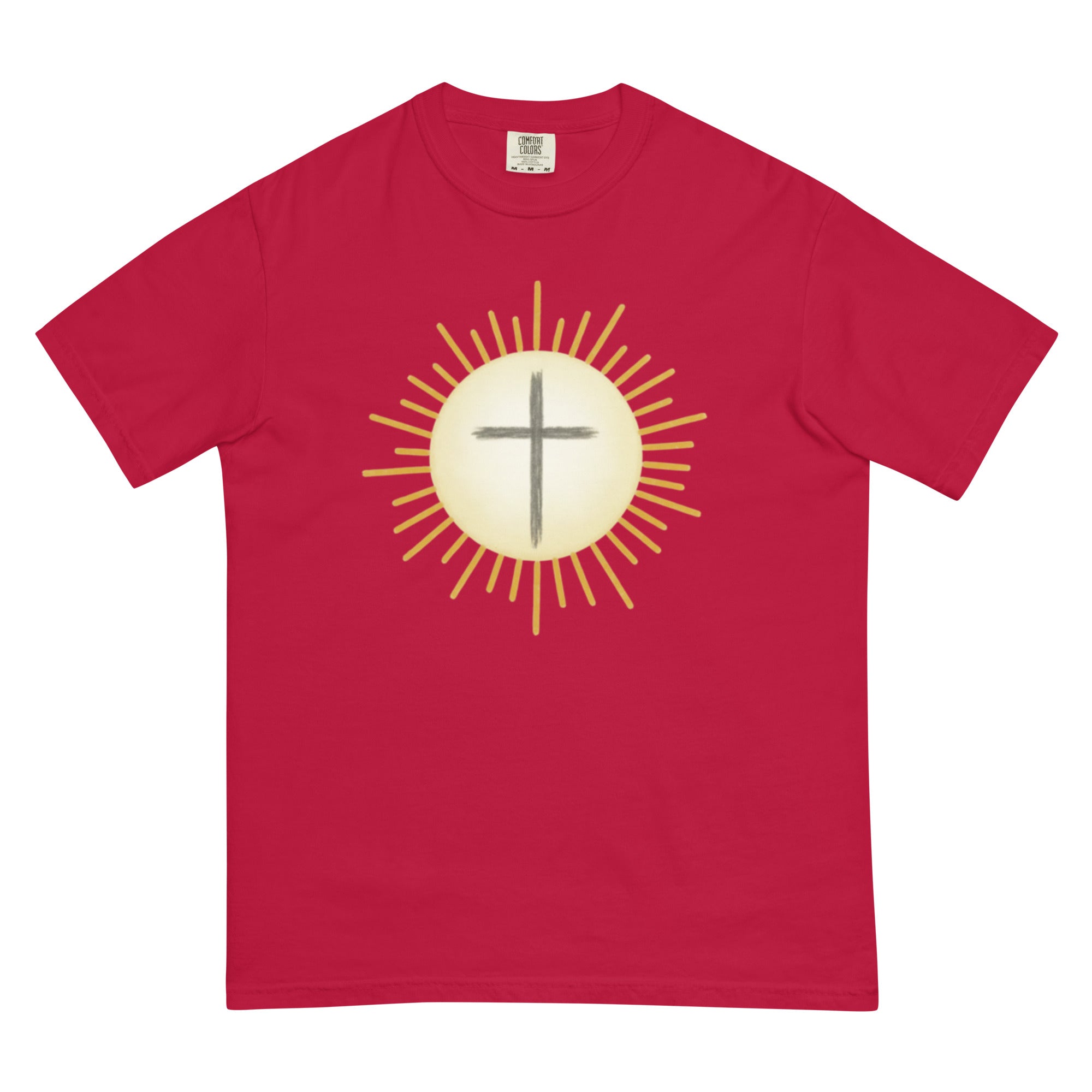Centered In Light Garment Dyed Heavyweight T-Shirt
