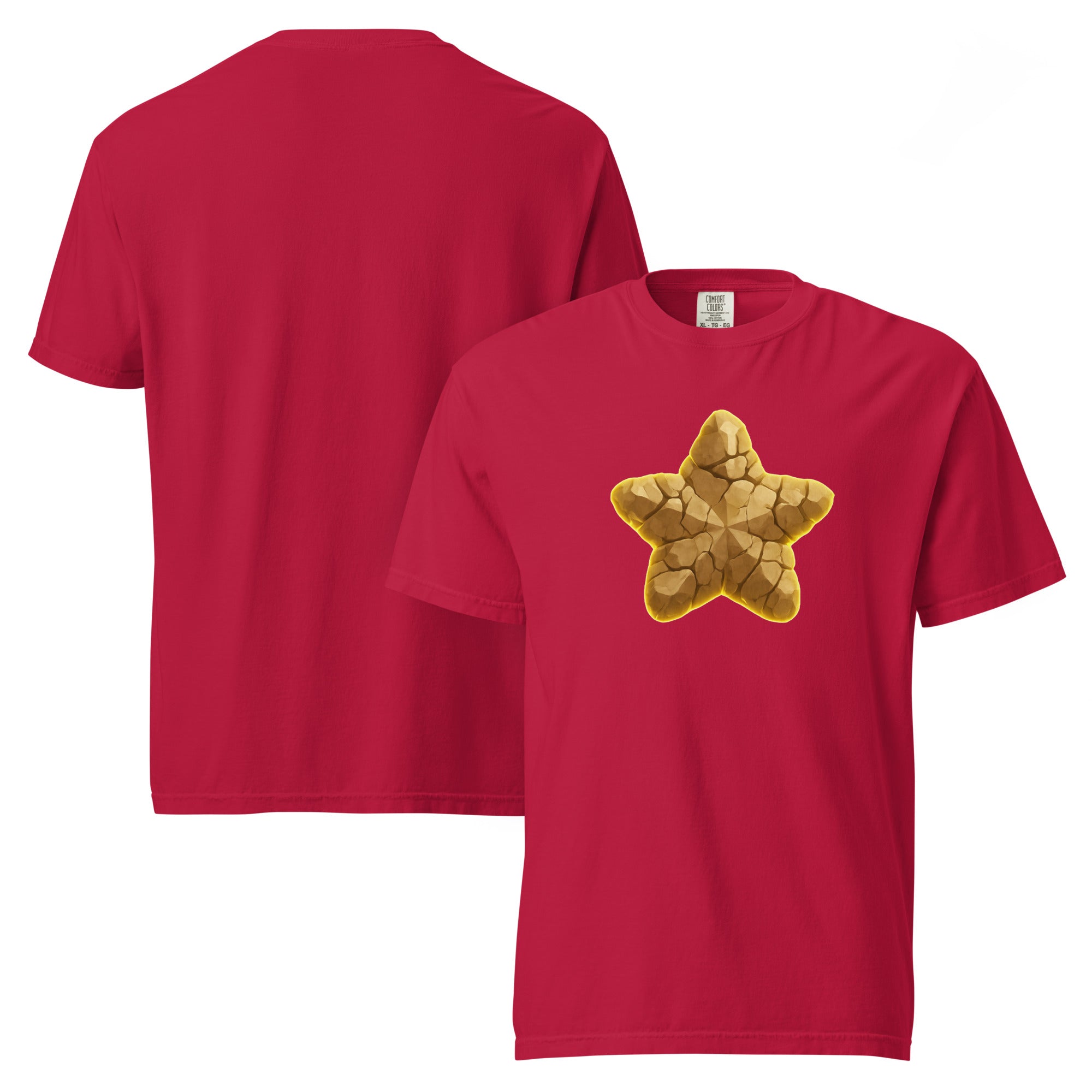 Shattered Glow Rockstar Cotton T-Shirt