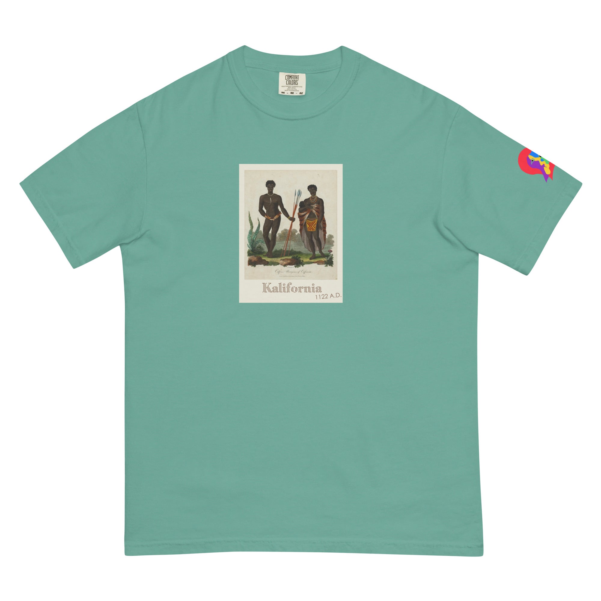 Kalifornia History of the Amaru Khans Unisex garment-dyed heavyweight t-shirt