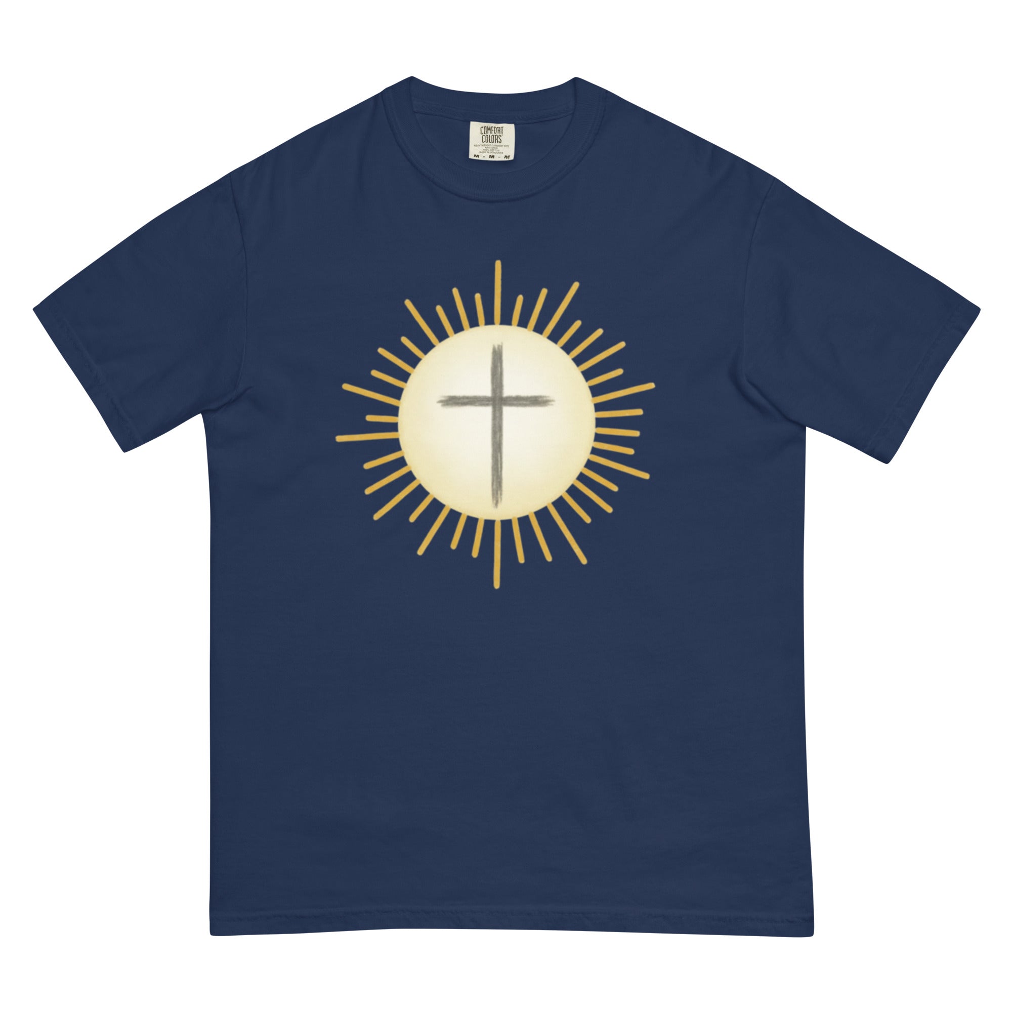 Centered In Light Garment Dyed Heavyweight T-Shirt
