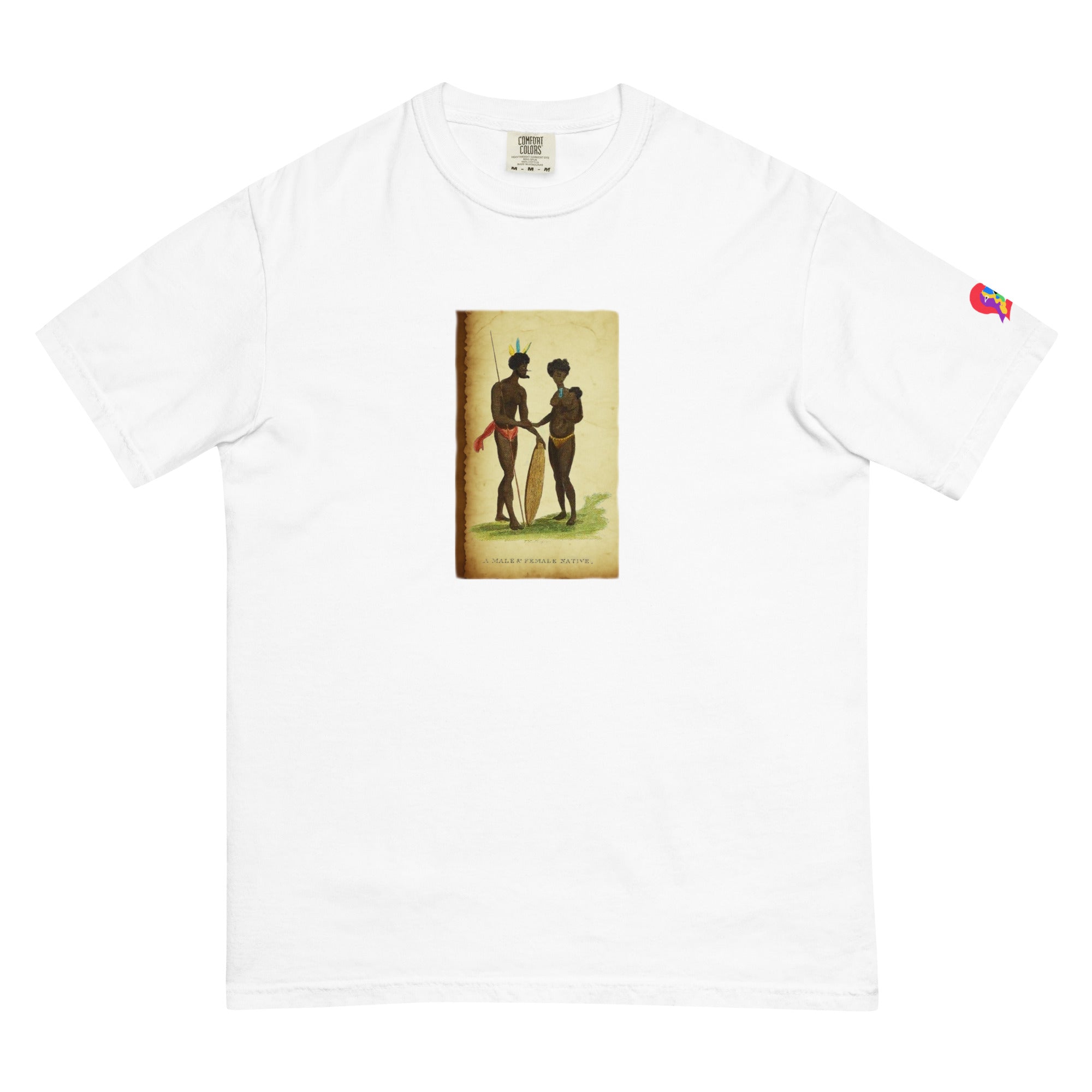 Unisex garment-dyed heavyweight t-shirt