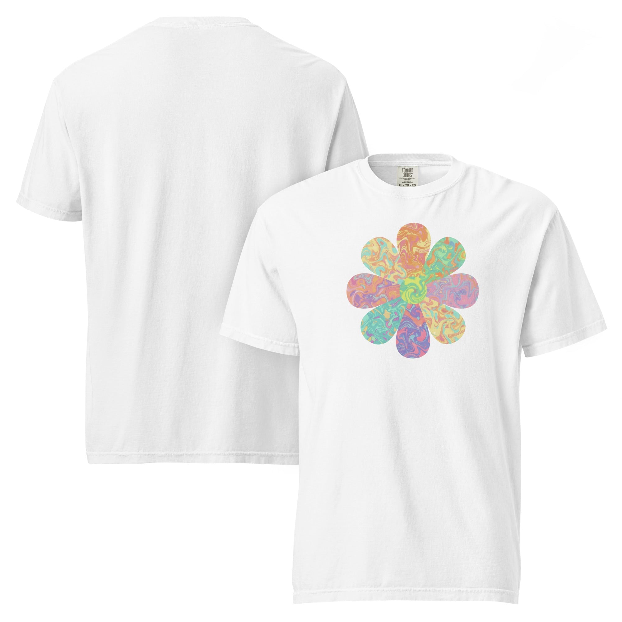 Retro Bloom Flower Power T-Shirt