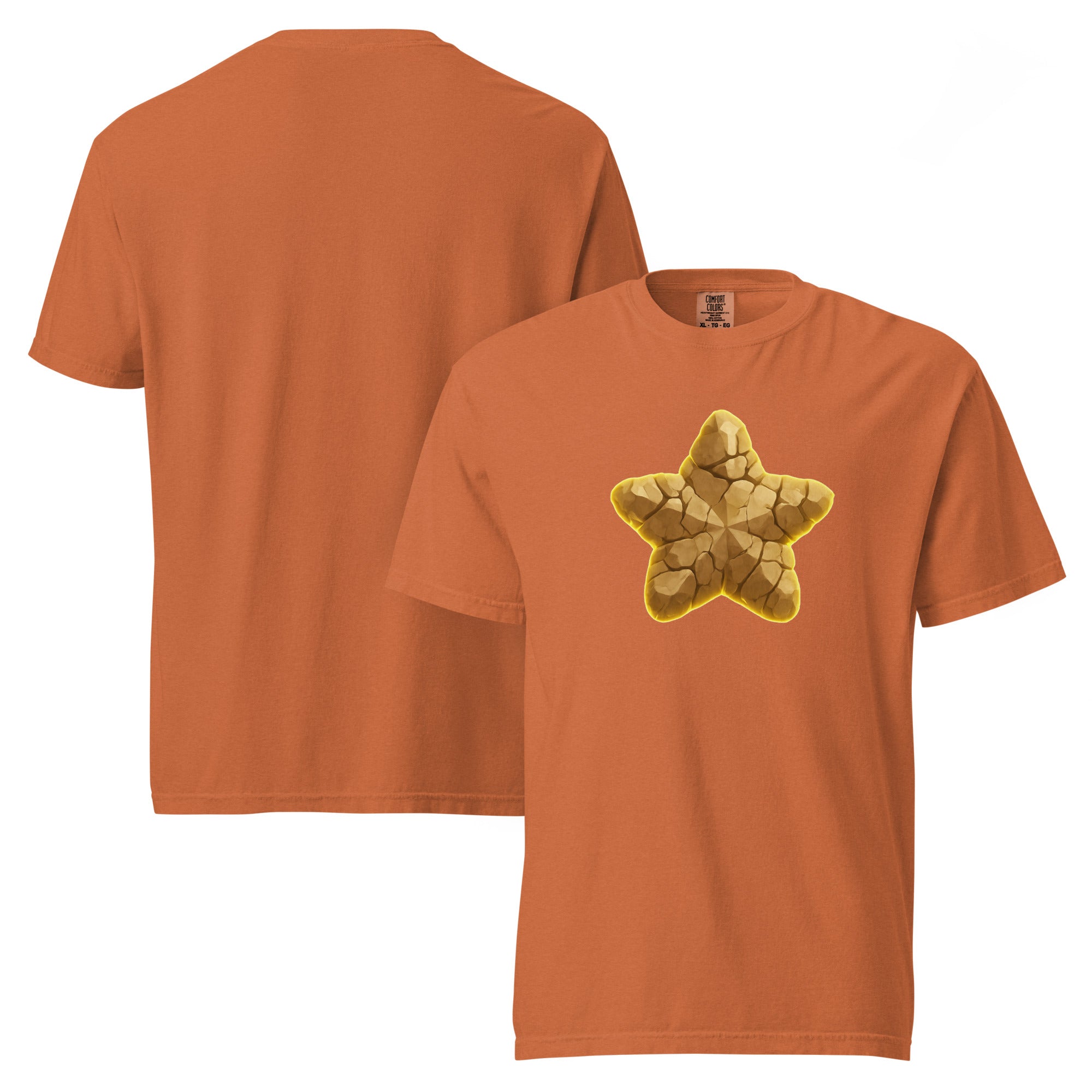 Shattered Glow Rockstar Cotton T-Shirt