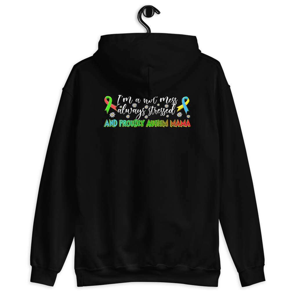 Autism Mama Awareness Hoodie – Puzzle Piece Autism Mom Sweatshirt – Proud Autism Mama Gift – Neurodiversity Support Hoodie