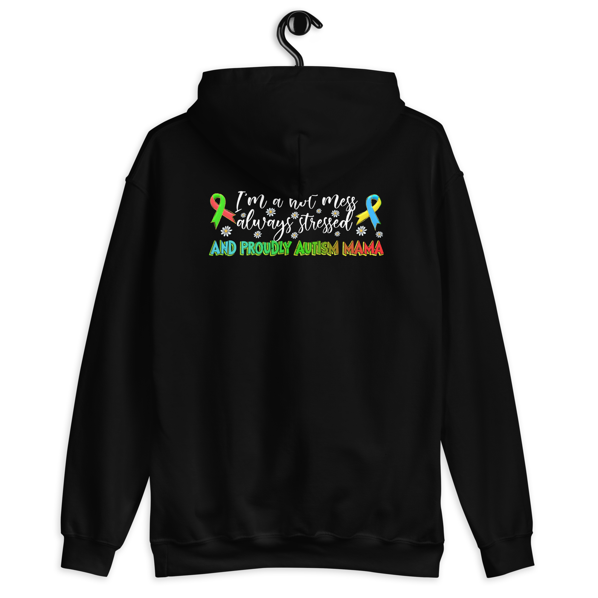 Autism Mama Awareness Hoodie – Puzzle Piece Autism Mom Sweatshirt – Proud Autism Mama Gift – Neurodiversity Support Hoodie