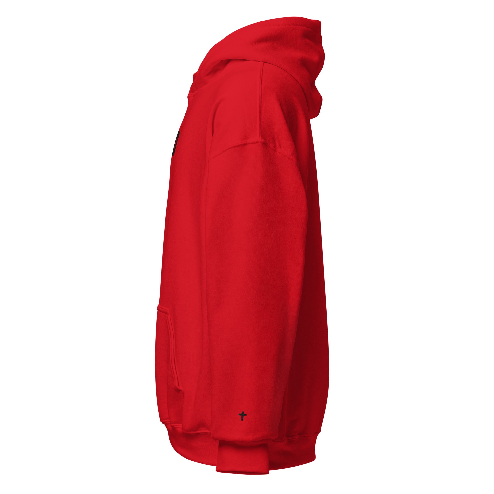 Embroidered GOD Cross Hoodie
