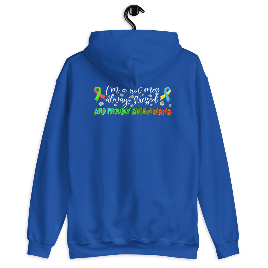 Autism Mama Awareness Hoodie – Puzzle Piece Autism Mom Sweatshirt – Proud Autism Mama Gift – Neurodiversity Support Hoodie