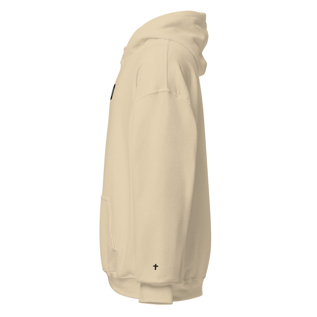Embroidered GOD Cross Hoodie
