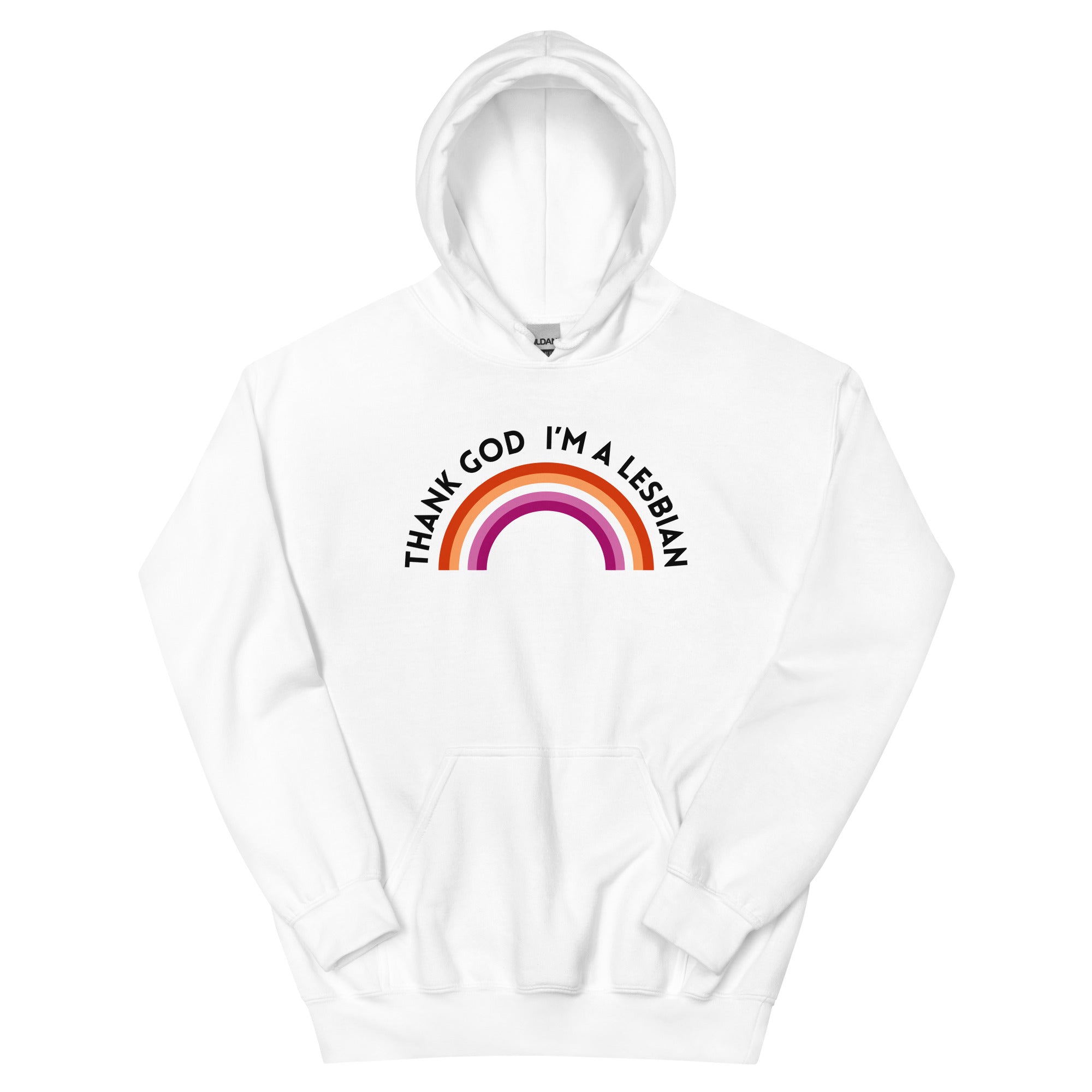 Thank God I’m a Lesbian unisex hoodie