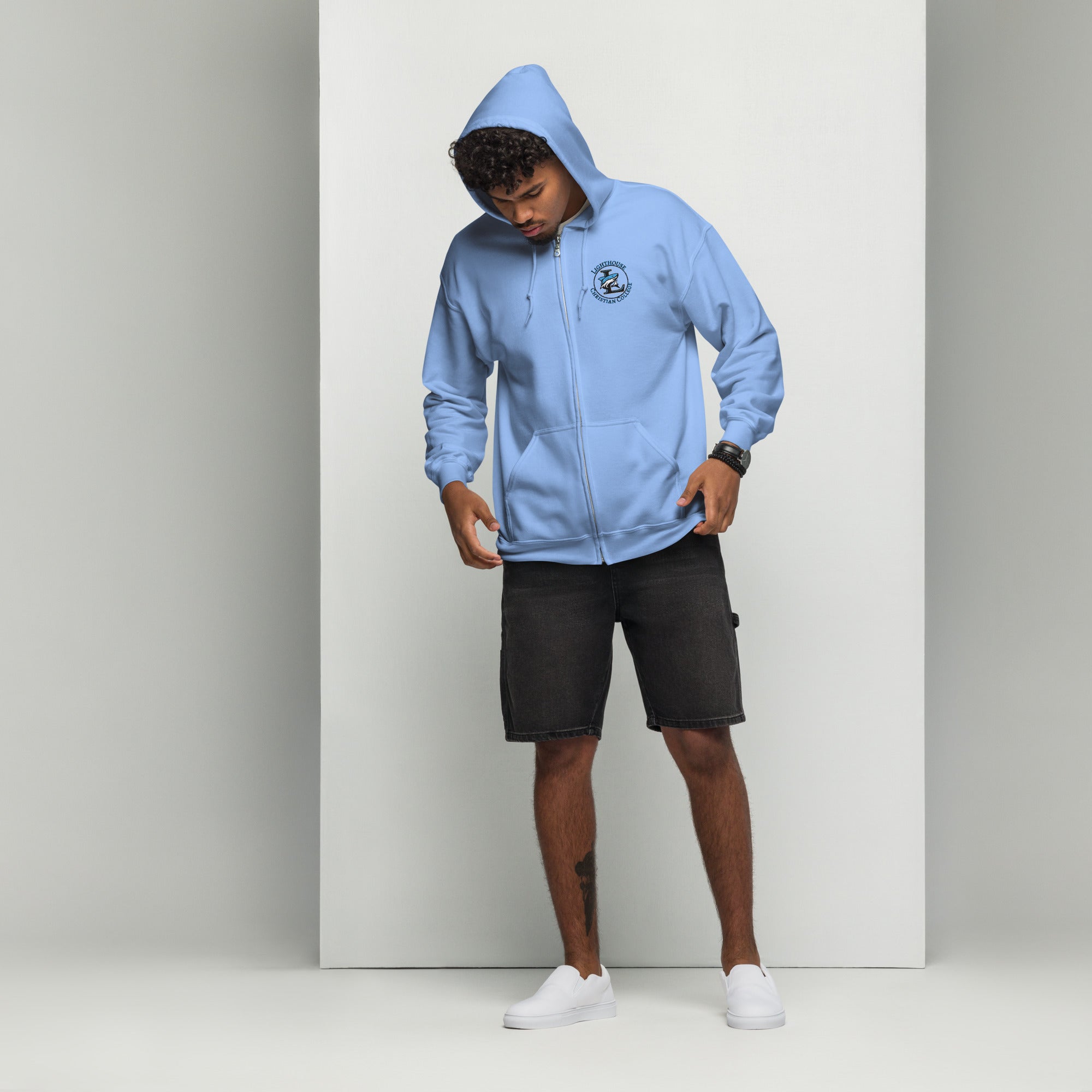 LCC Unisex heavy blend zip hoodie