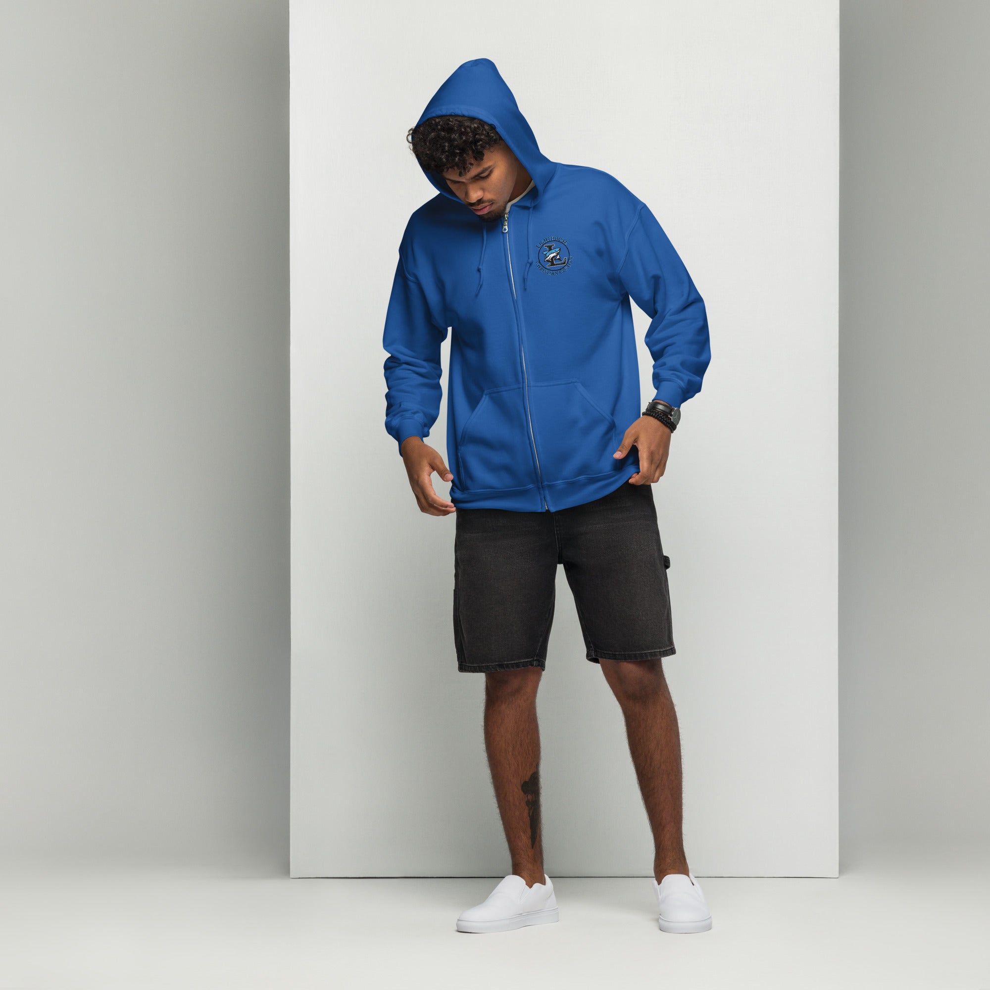 LCC Unisex heavy blend zip hoodie