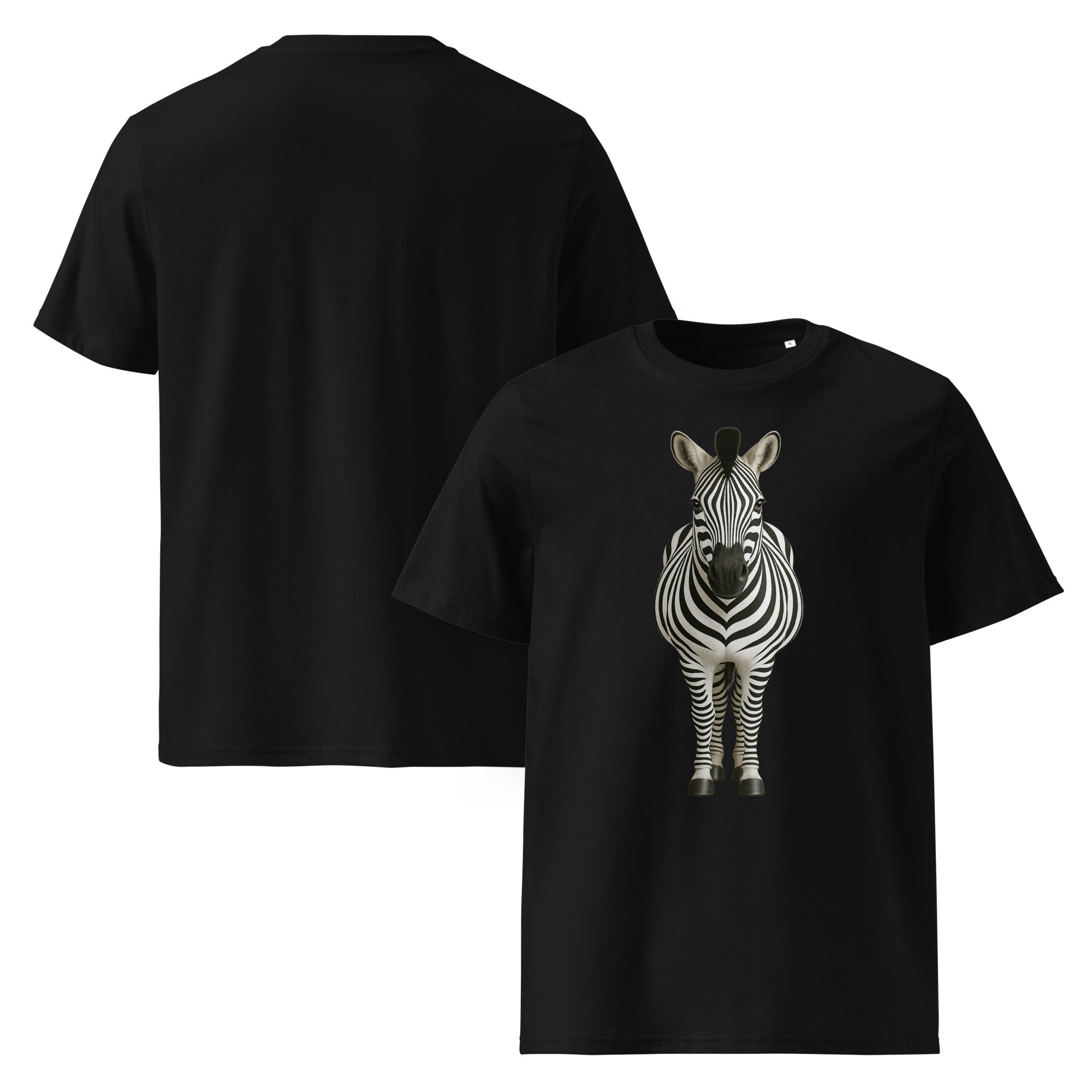 Organic Striped Spirit Zebra T-Shirt