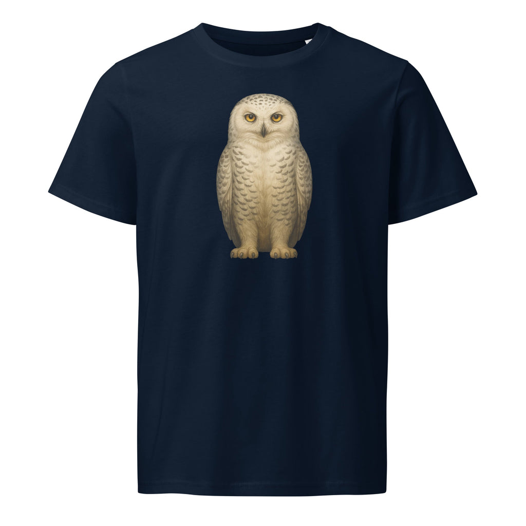 Organic Silent Watcher Snow Owl T-Shirt