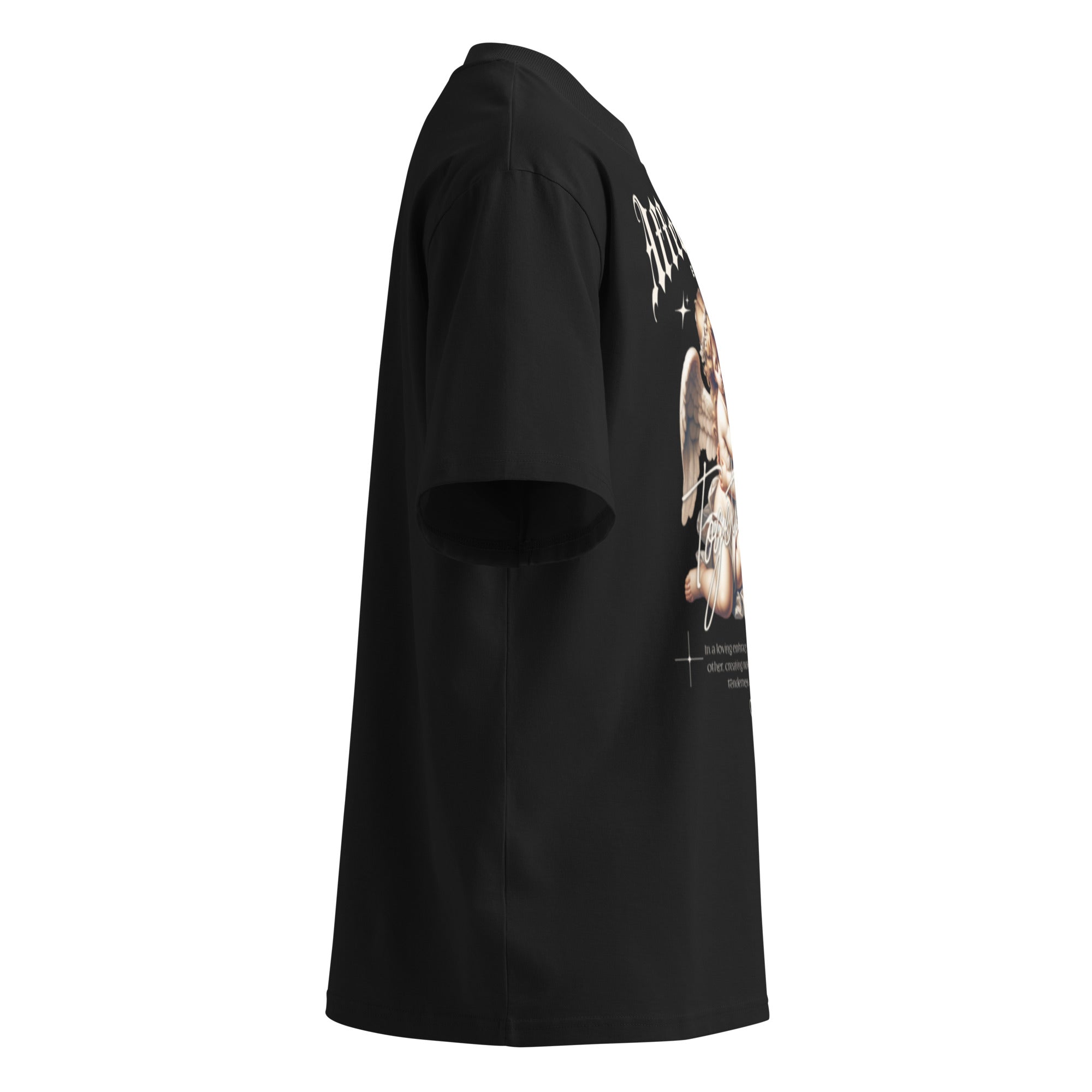 Affectionate oversized t-shirt