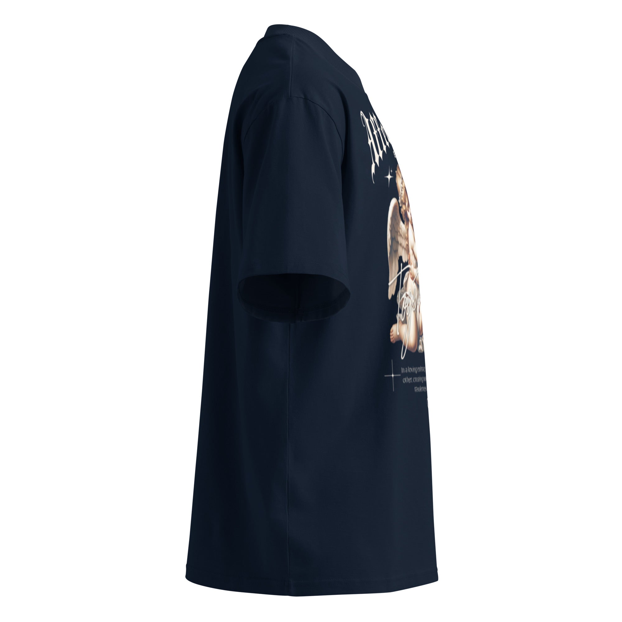 Affectionate oversized t-shirt