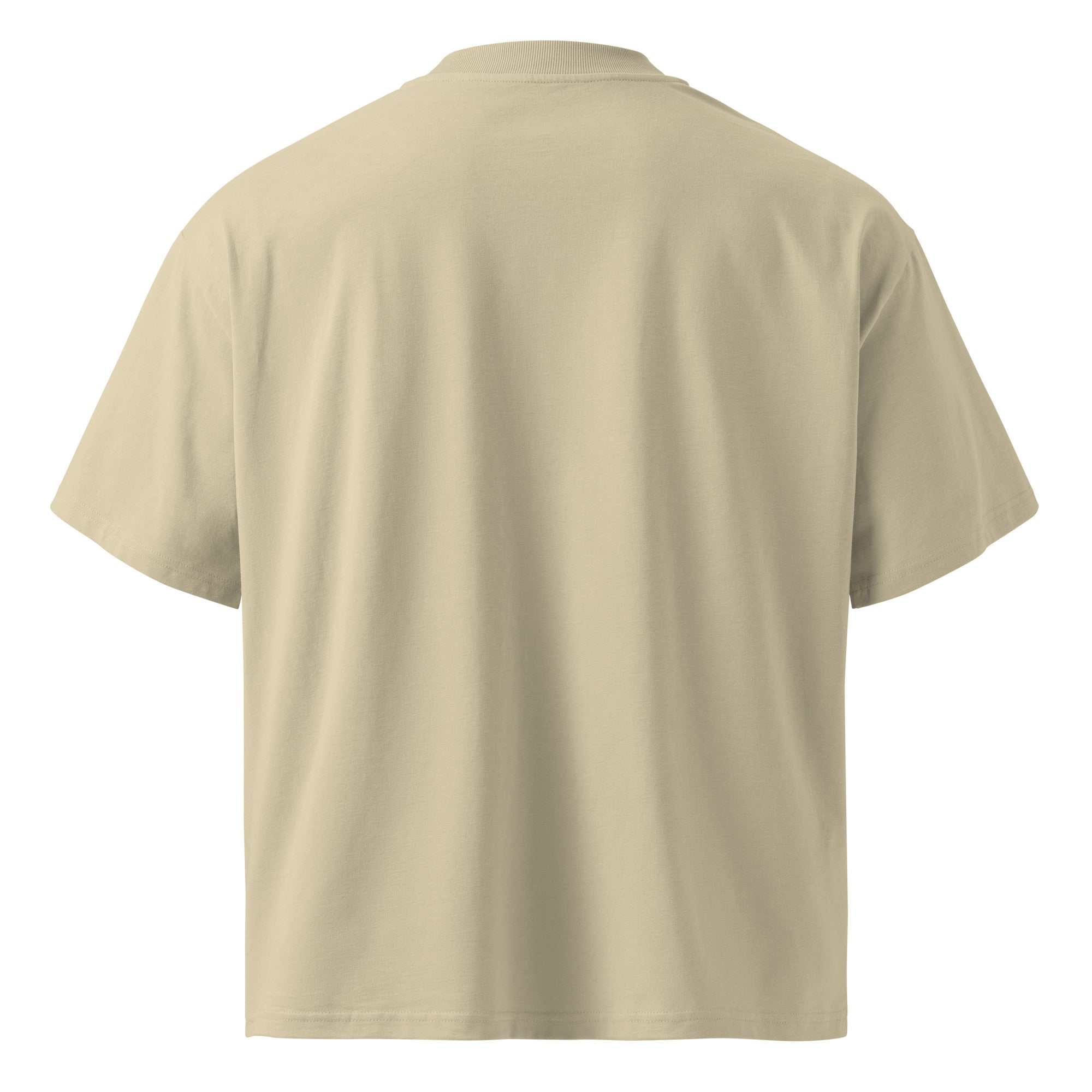 Unisex Organic Oversized High Neck T-Shirt