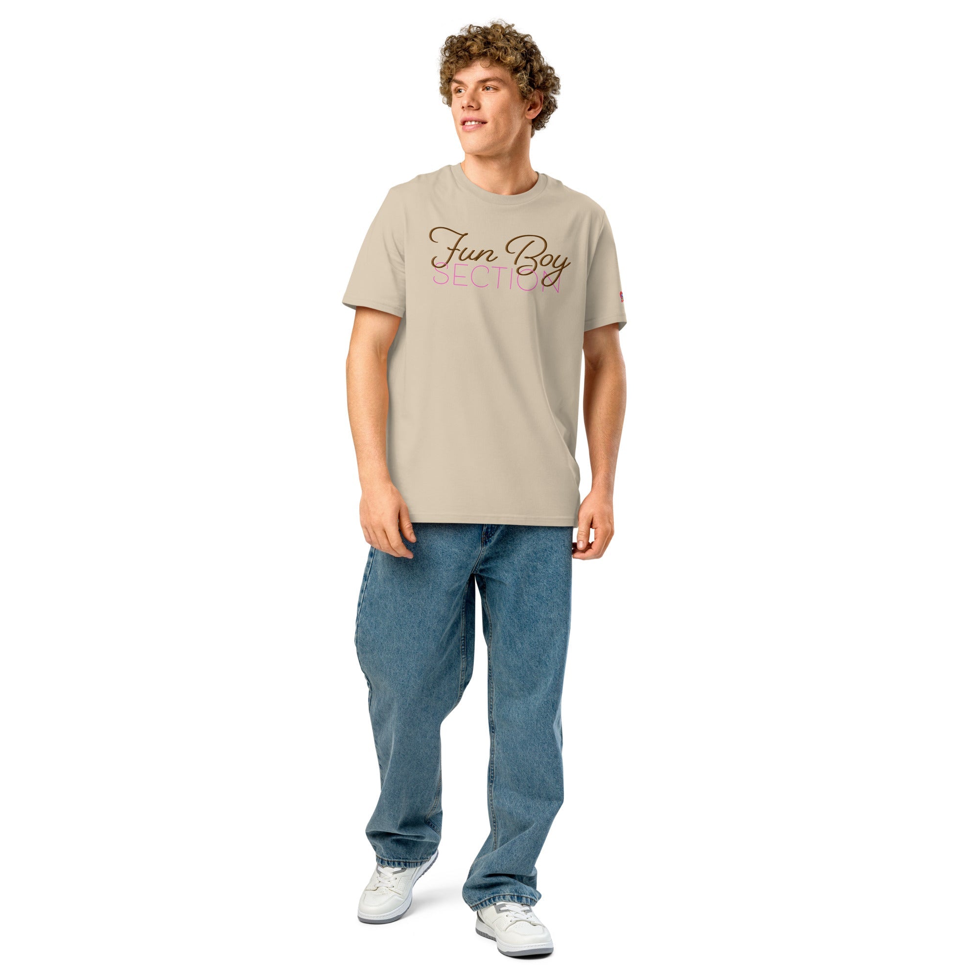 Fun Boy Section Super Zest Monster Unisex Organic T-Shirt