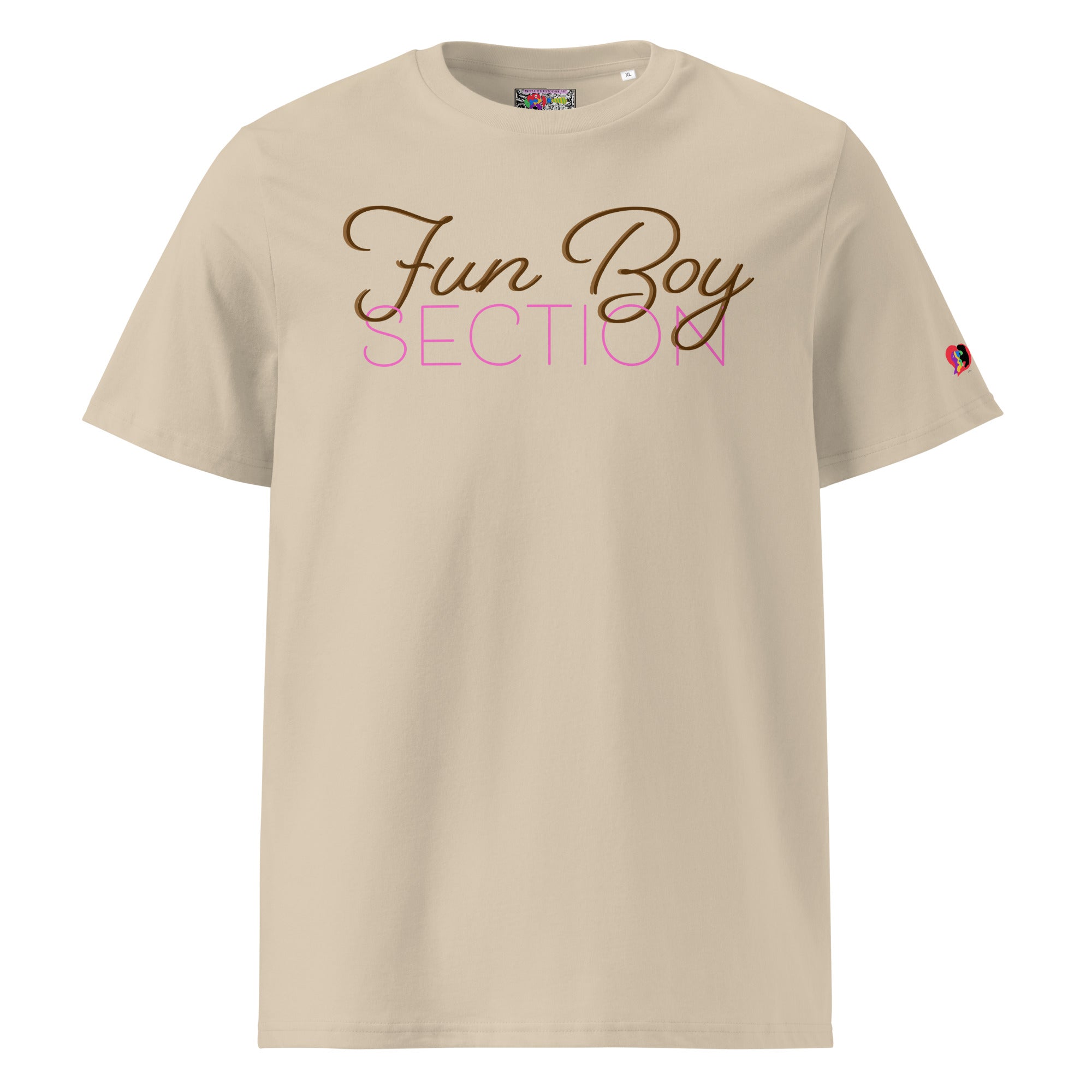 Fun Boy Section Super Zest Monster Unisex Organic T-Shirt