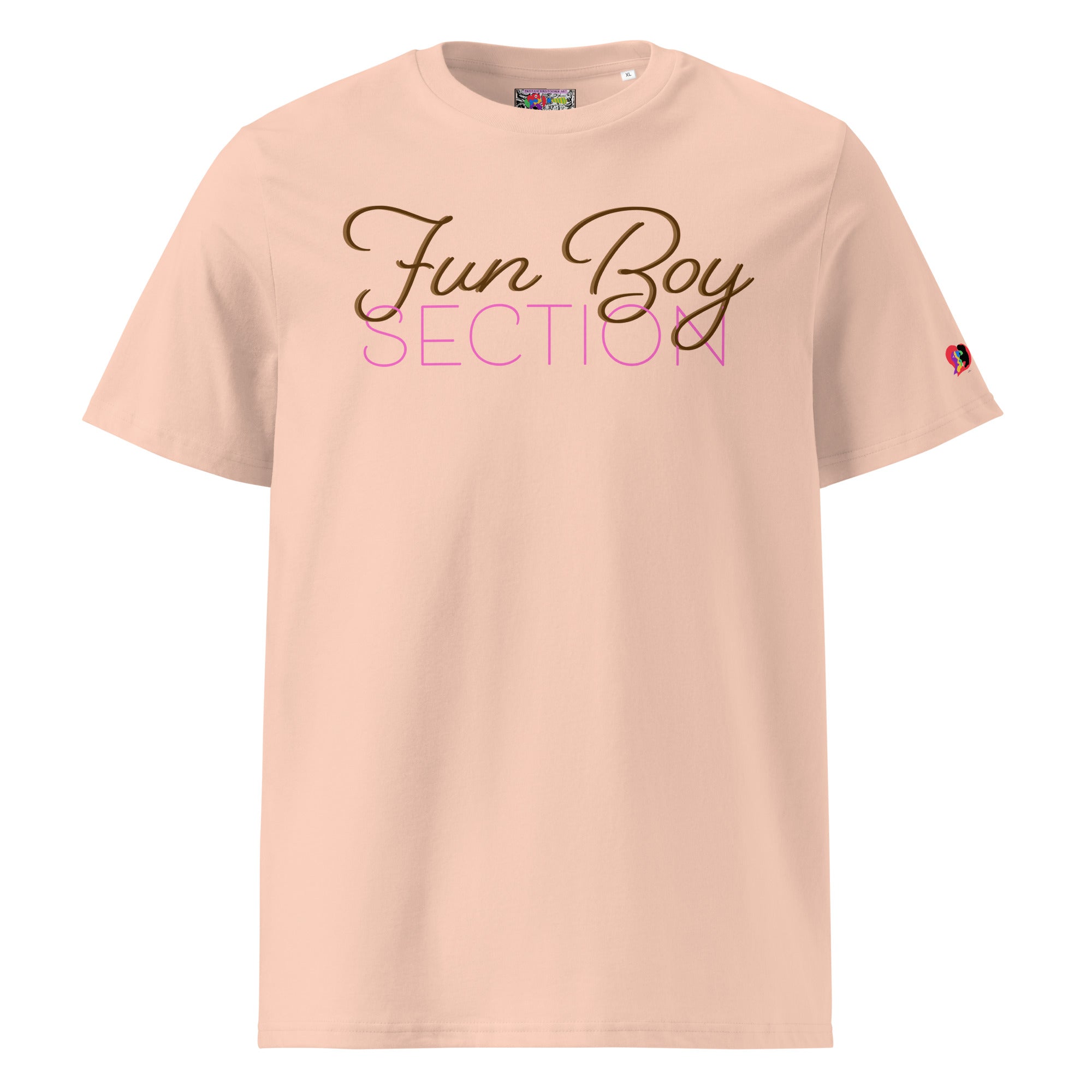 Fun Boy Section Super Zest Monster Unisex Organic T-Shirt